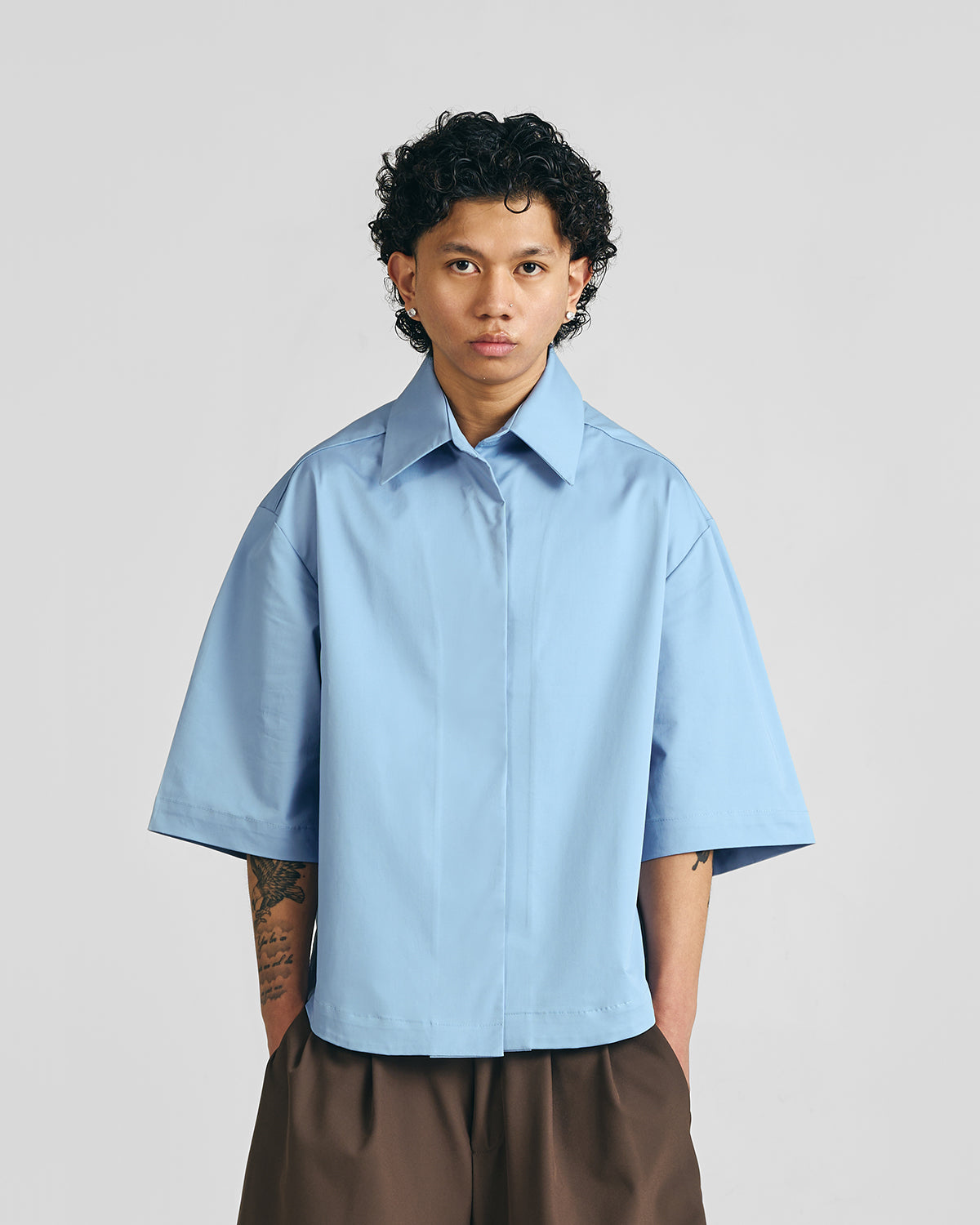 Dust Blue Everyday Seamless Shirt