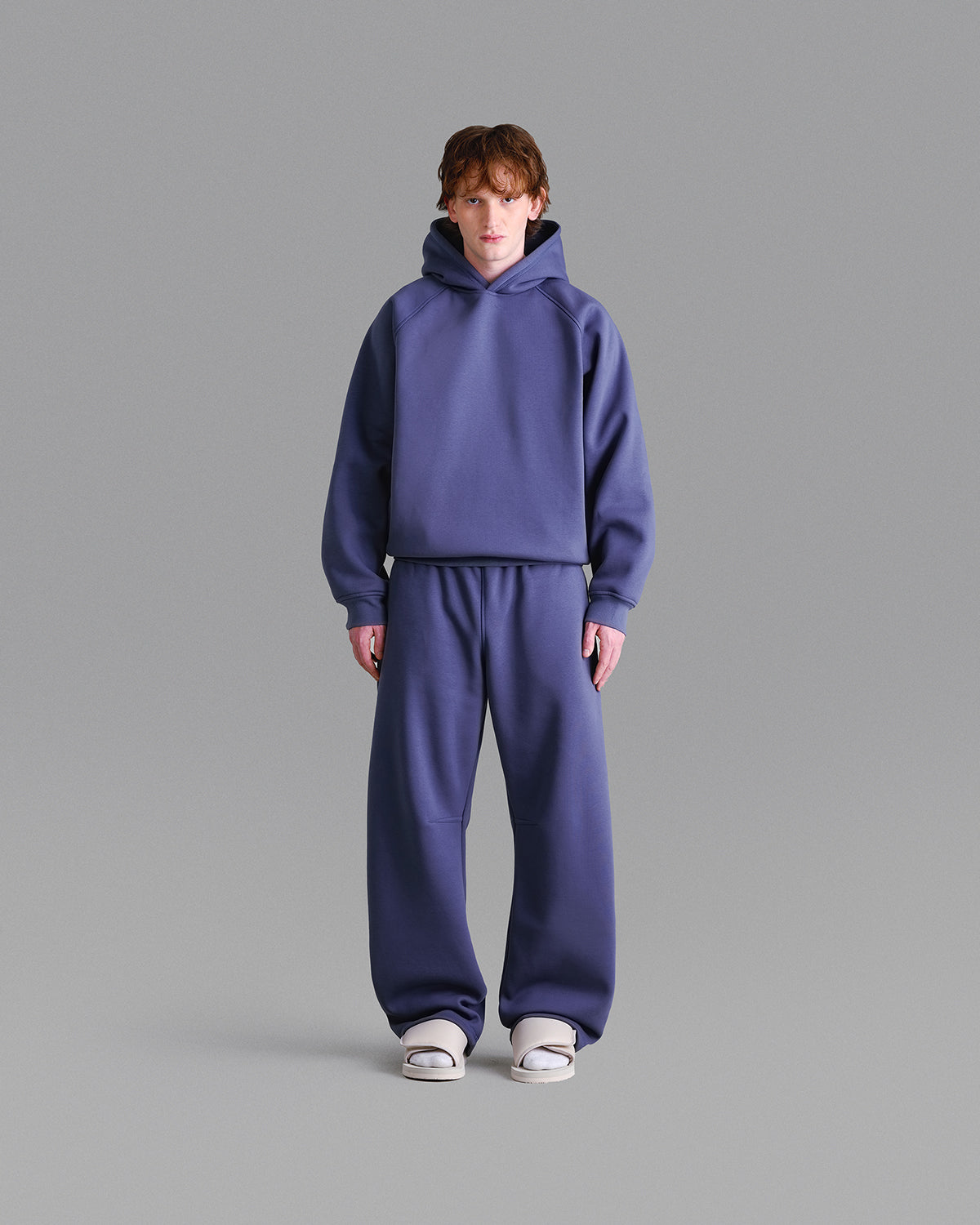 Premium 500gsm Dust Blue Hoodie