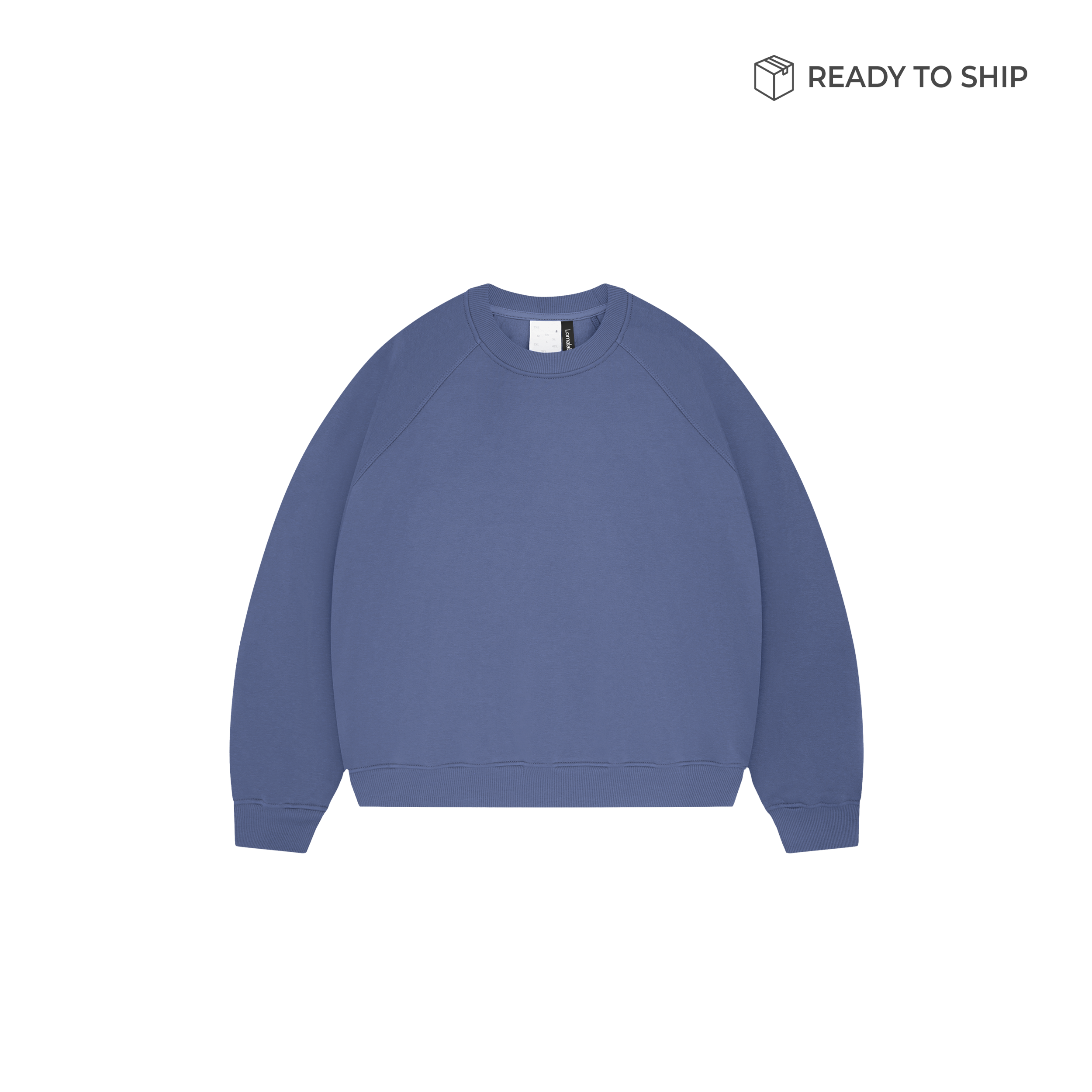 Premium 500gsm Dust Blue Crewneck