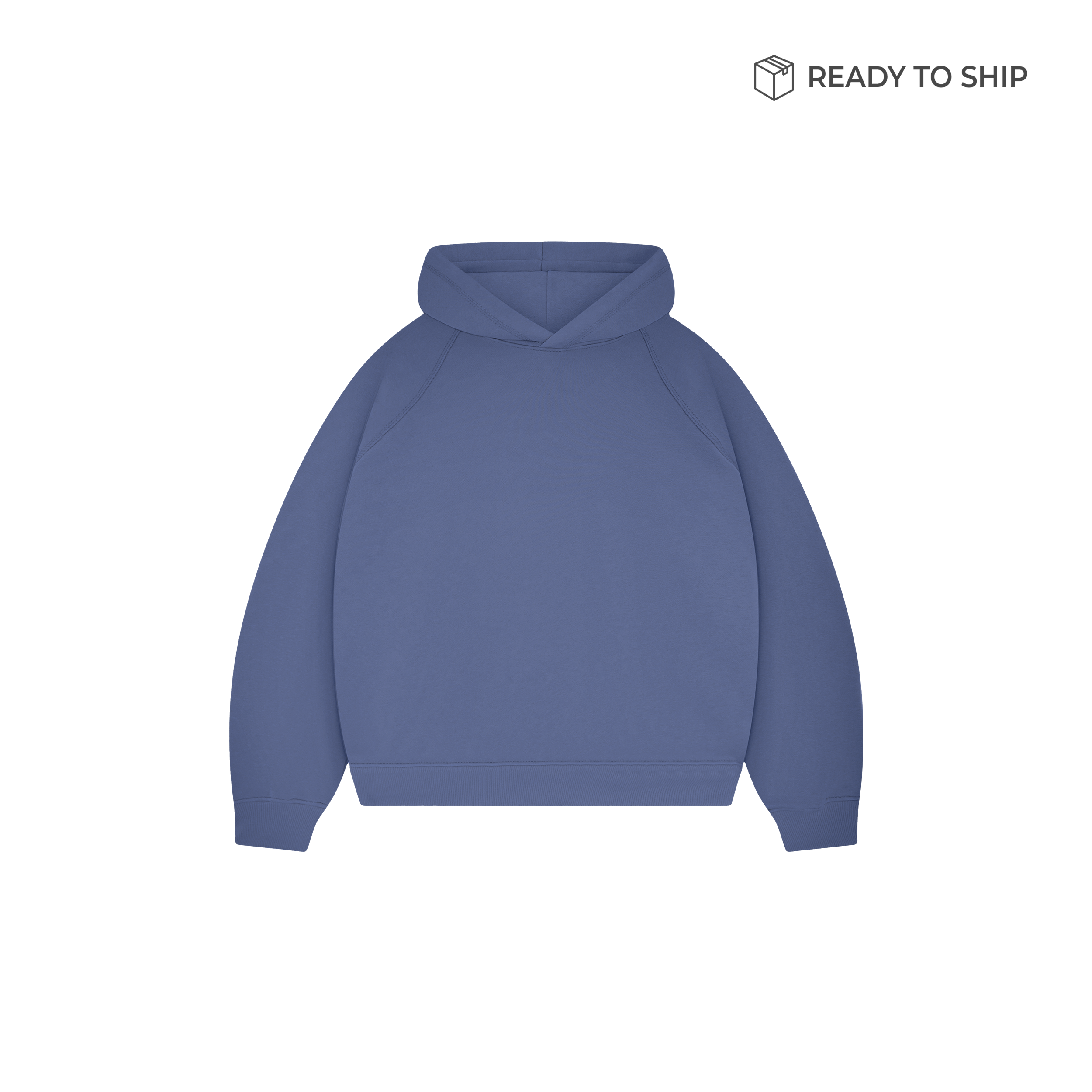 Premium 500gsm Dust Blue Hoodie