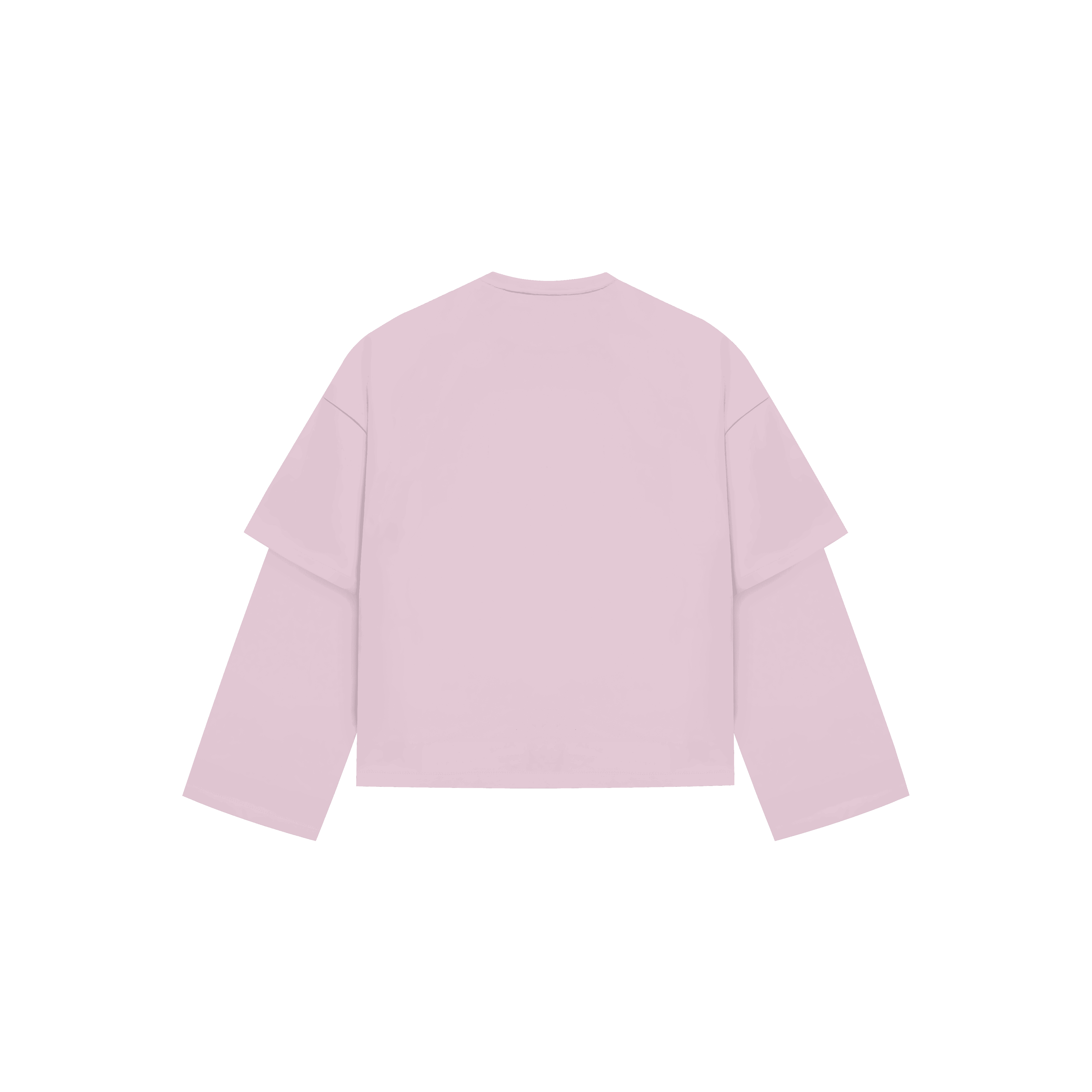 Everyday Dust Pink Double-Sleeve Tee