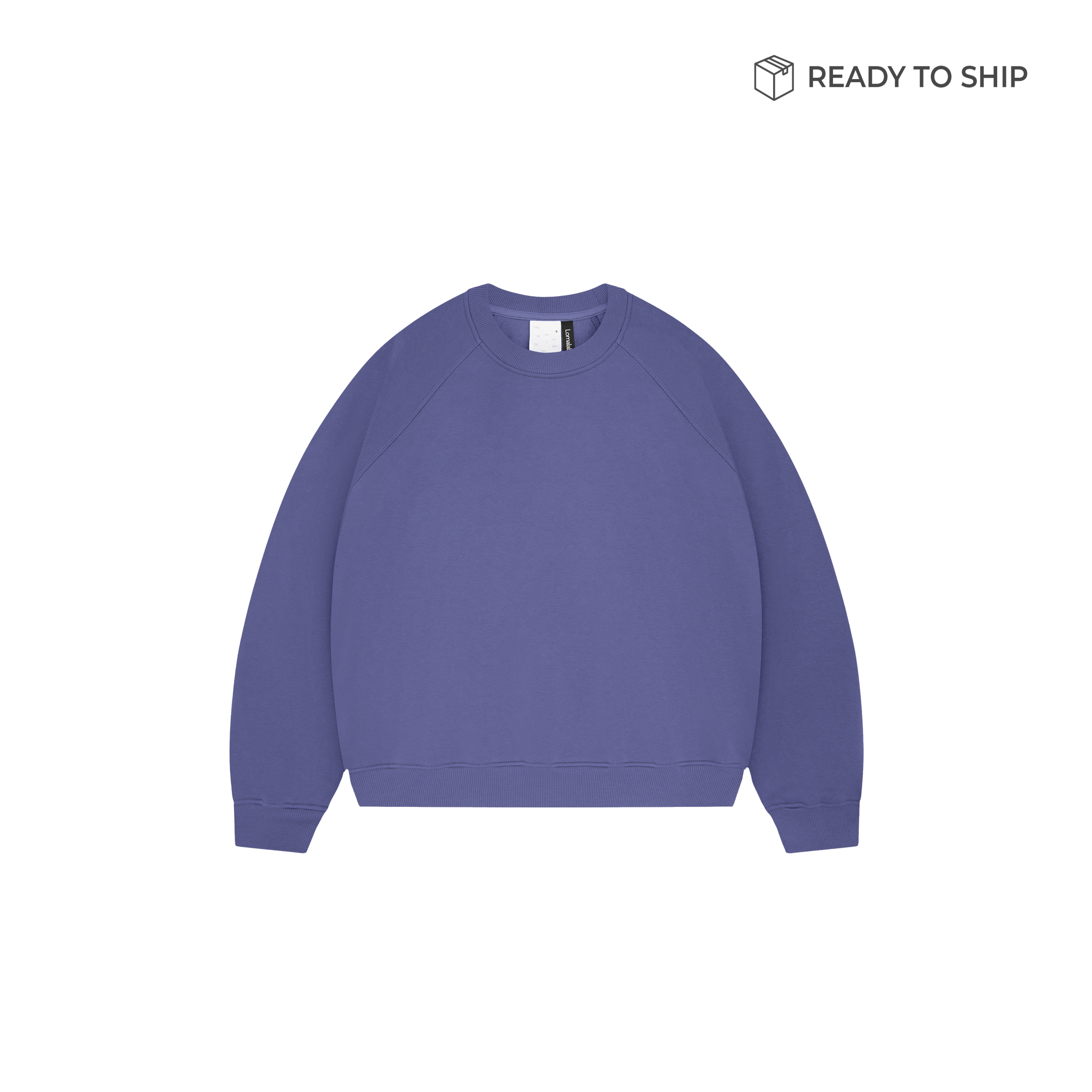 Premium 500gsm Dust Blue Crewneck