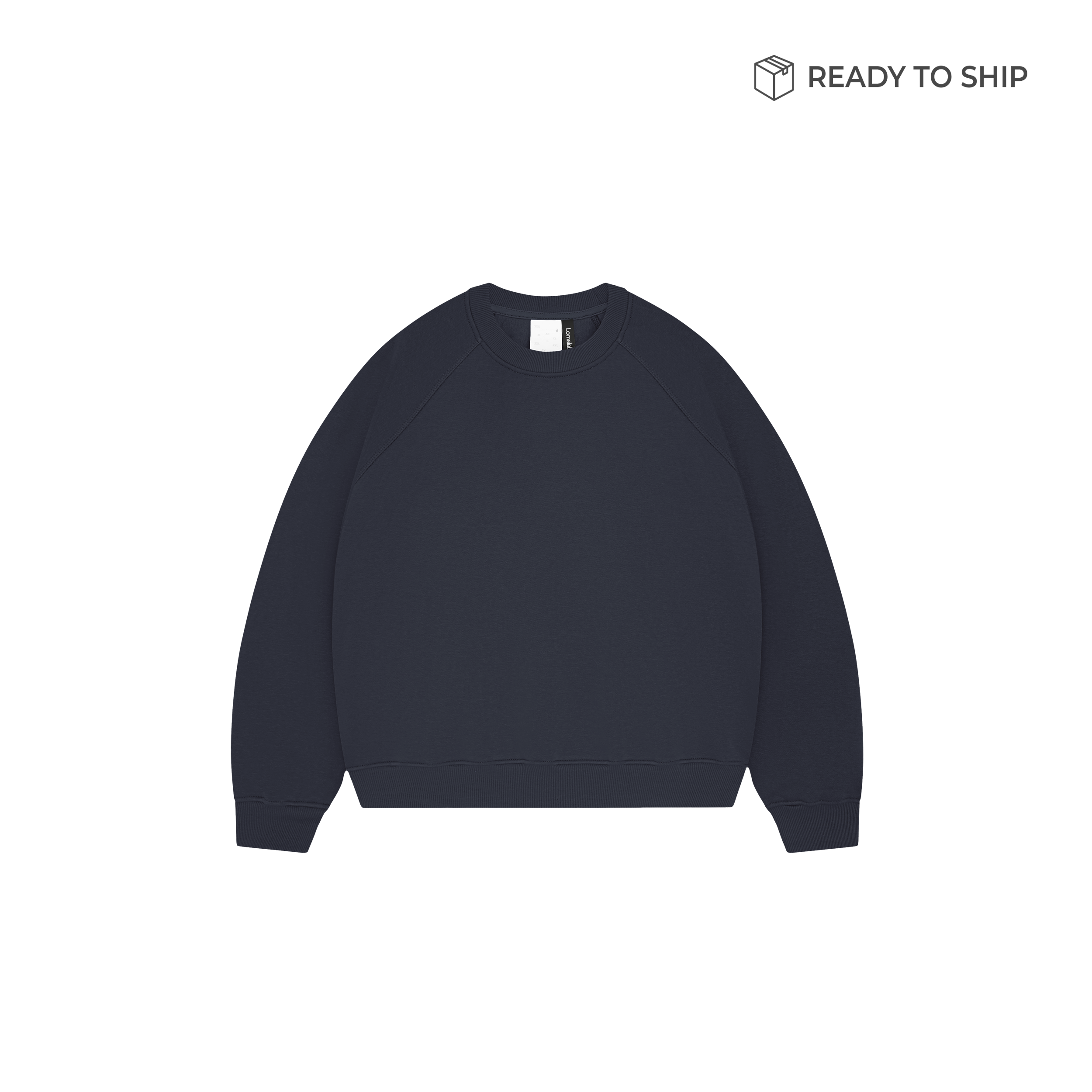 Premium 500gsm Anthracite Crewneck