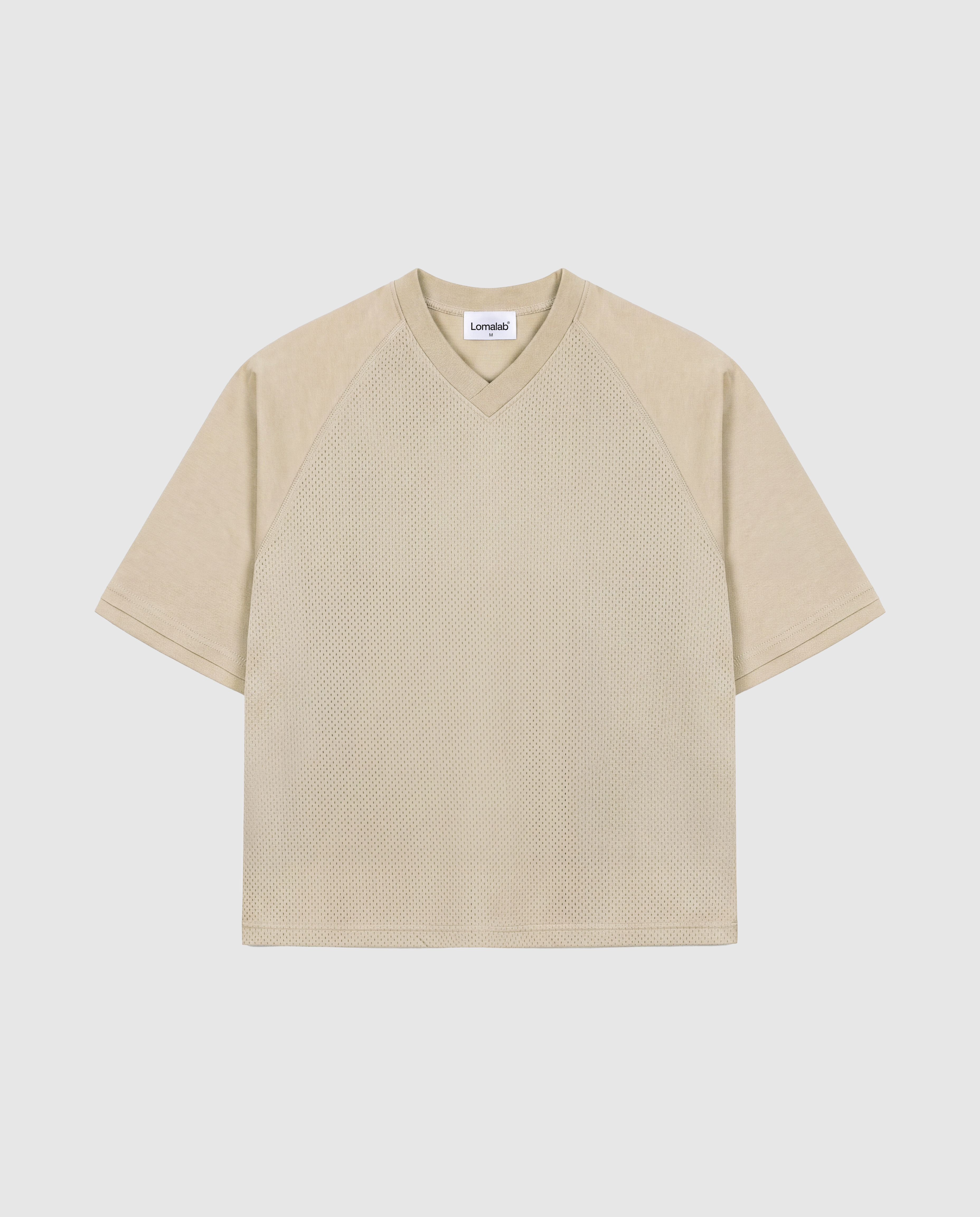 Mesh tee - Soft Sand