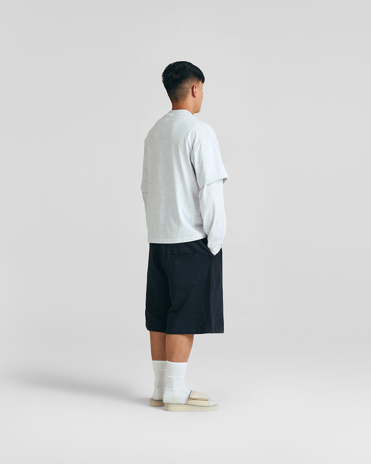 Everyday Optical White Double-Sleeve Tee