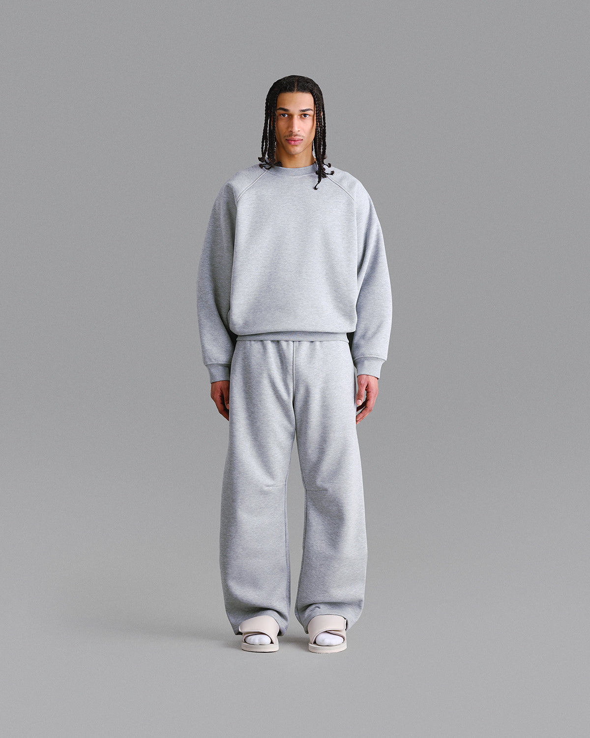 Premium 500gsm Gym Grey Sweatpants