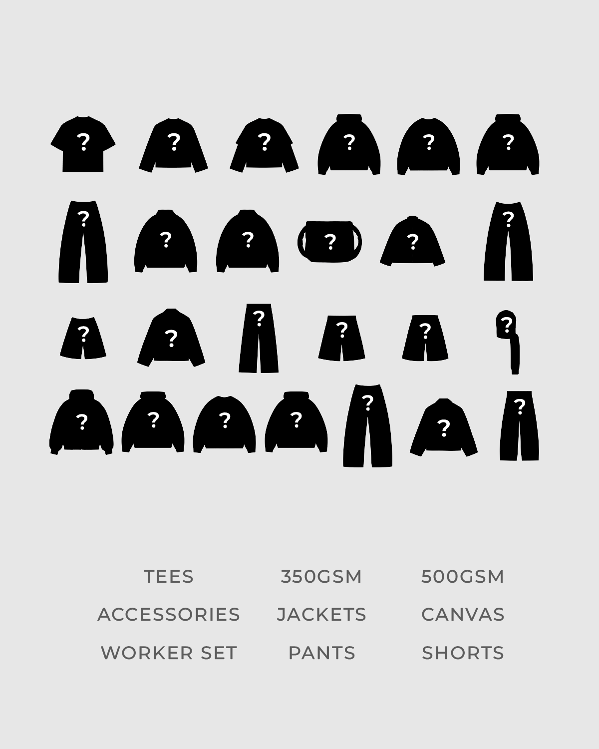 Scatola misteriosa con cappuccio e zip per tutti i giorni