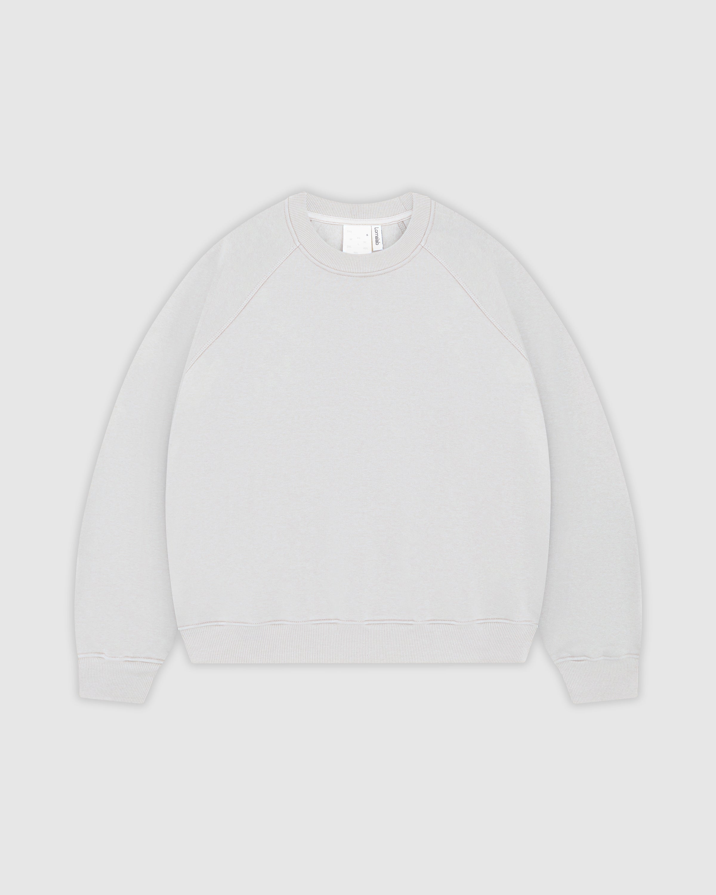 EVERYDAY OPTICAL WHITE CREWNECK