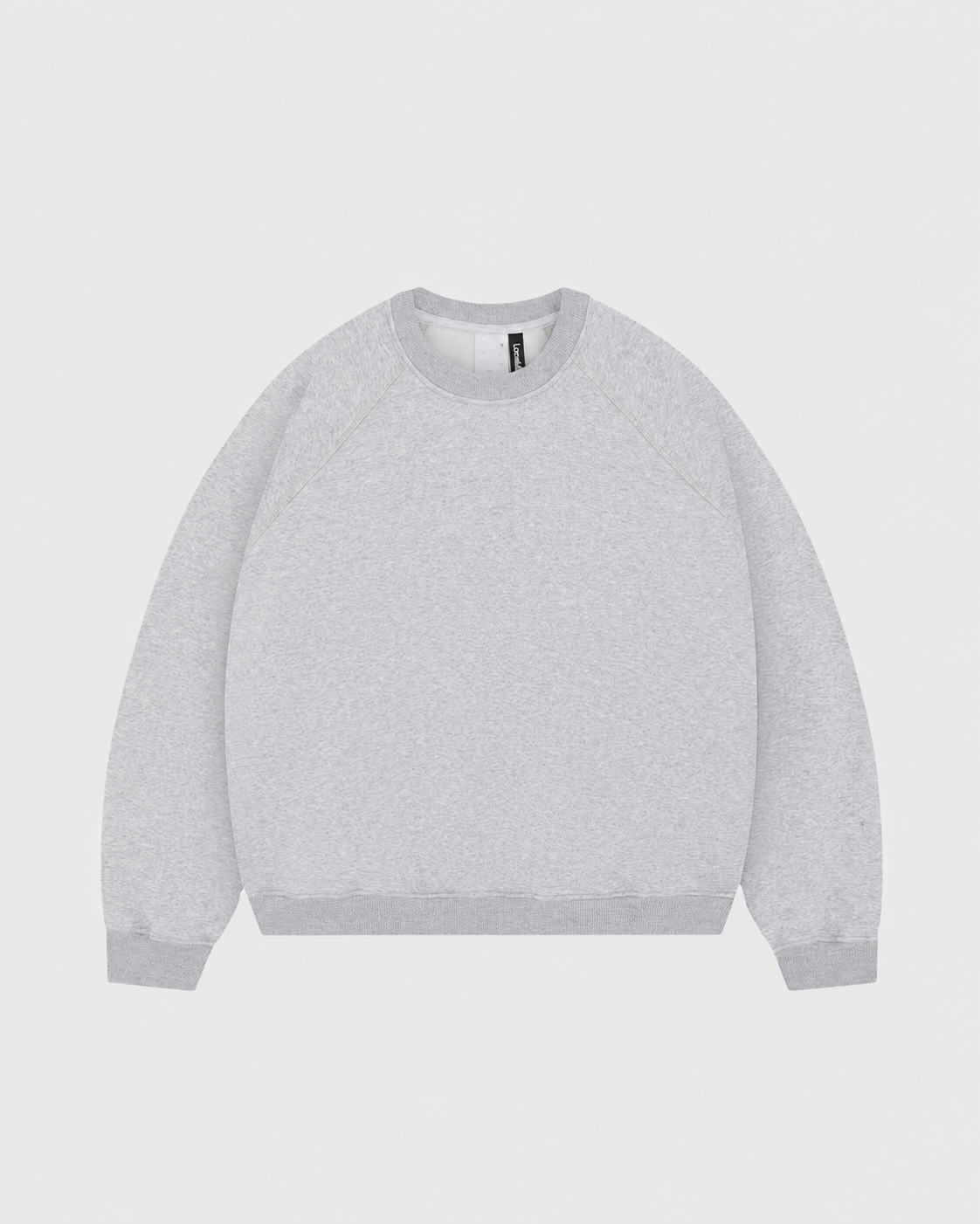 Premium 500gsm Gym Grey Crewneck