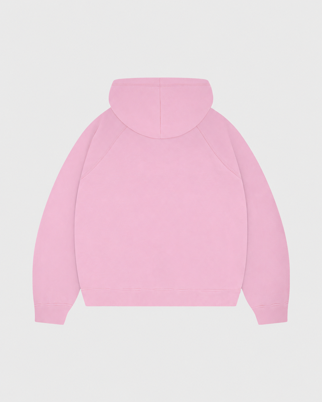 Premium 500gsm Baby Pink Zip Hoodie