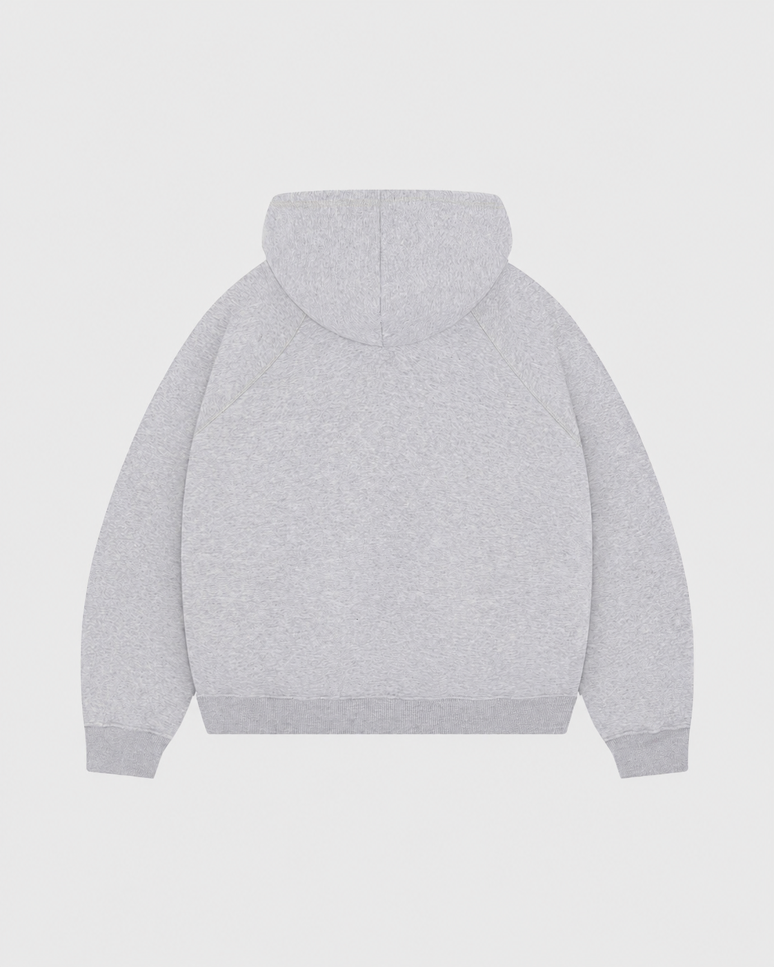 Premium 500gsm Gym Grey Zip Hoodie