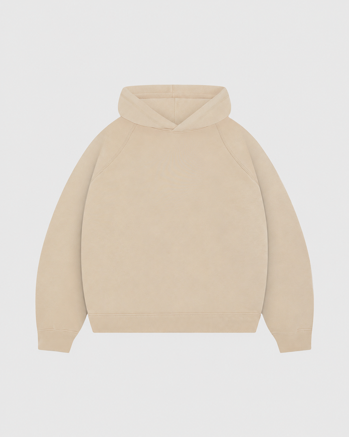 Premium 500gsm Soft Sand Hoodie