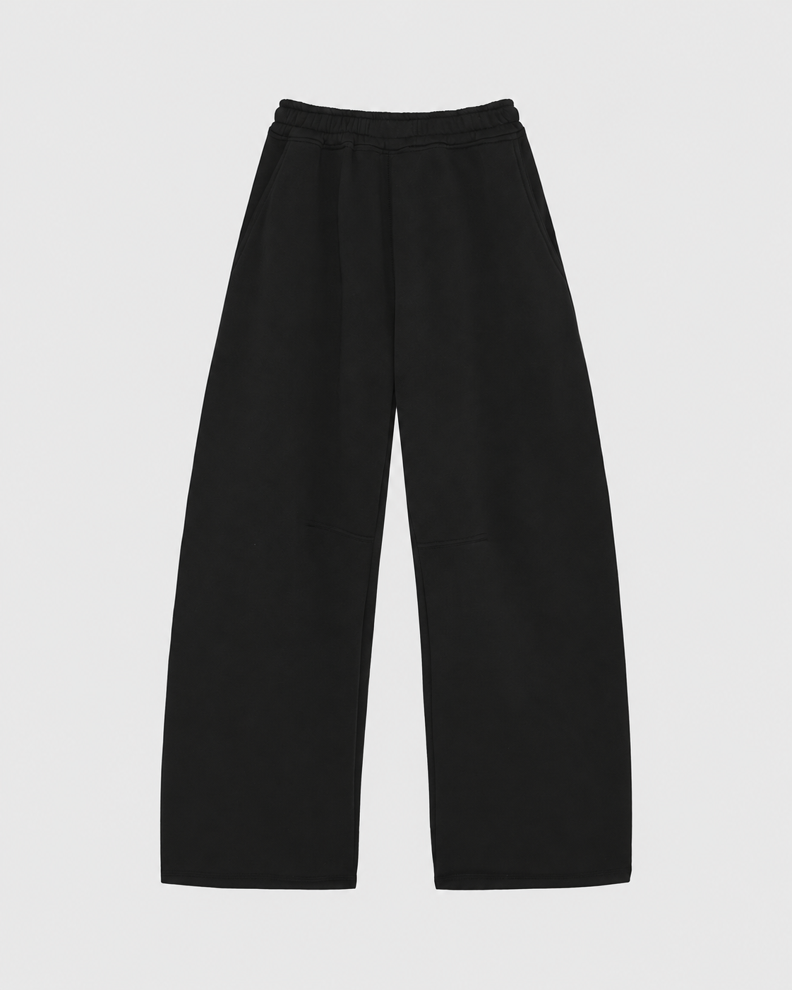 Premium 500gsm Jet Black Sweatpants