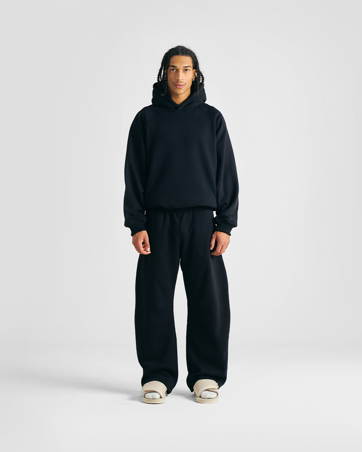 EVERYDAY JET BLACK HOODIE
