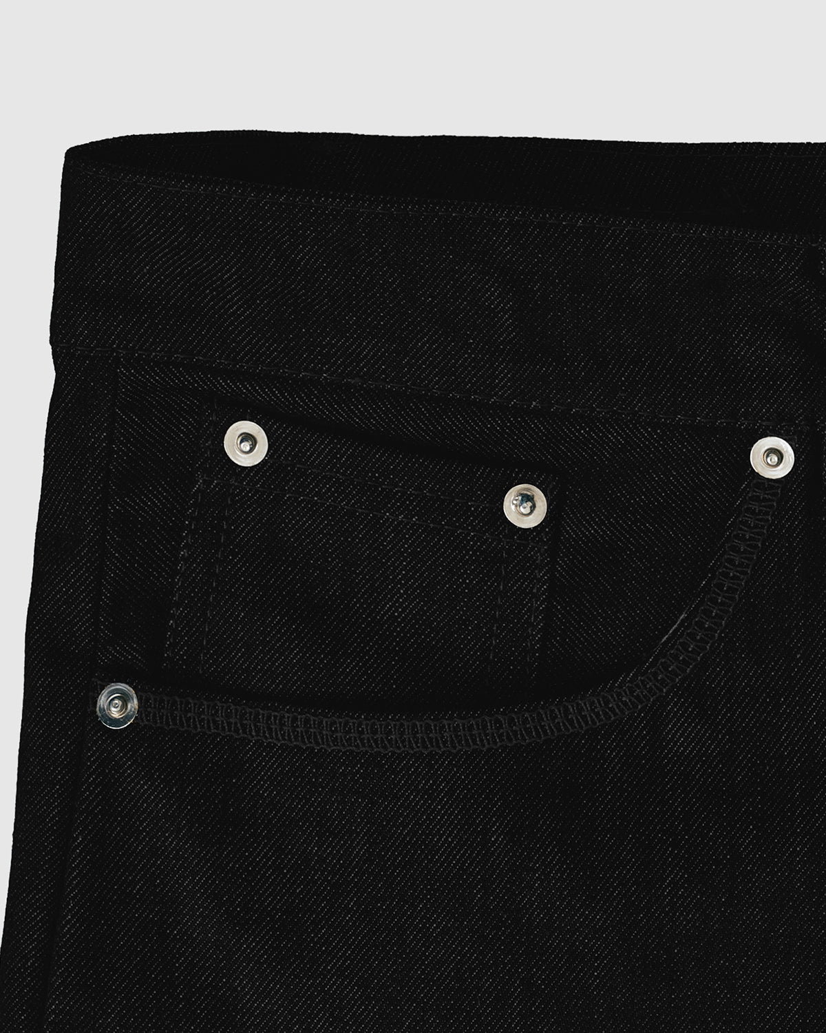 Everyday Jeans Raw Denim 01 - Jet Black