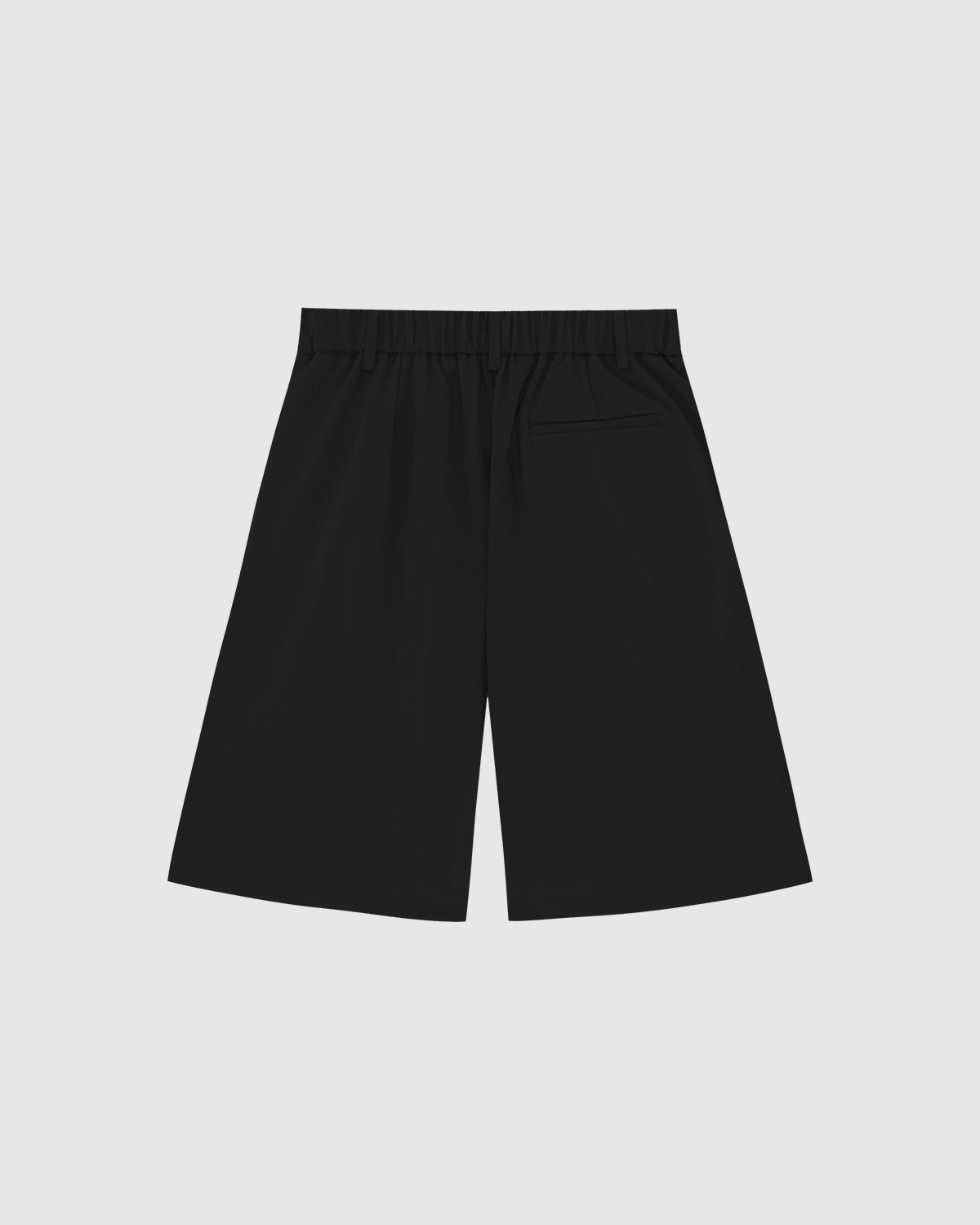 Jet Black Everyday Pleated Jorts