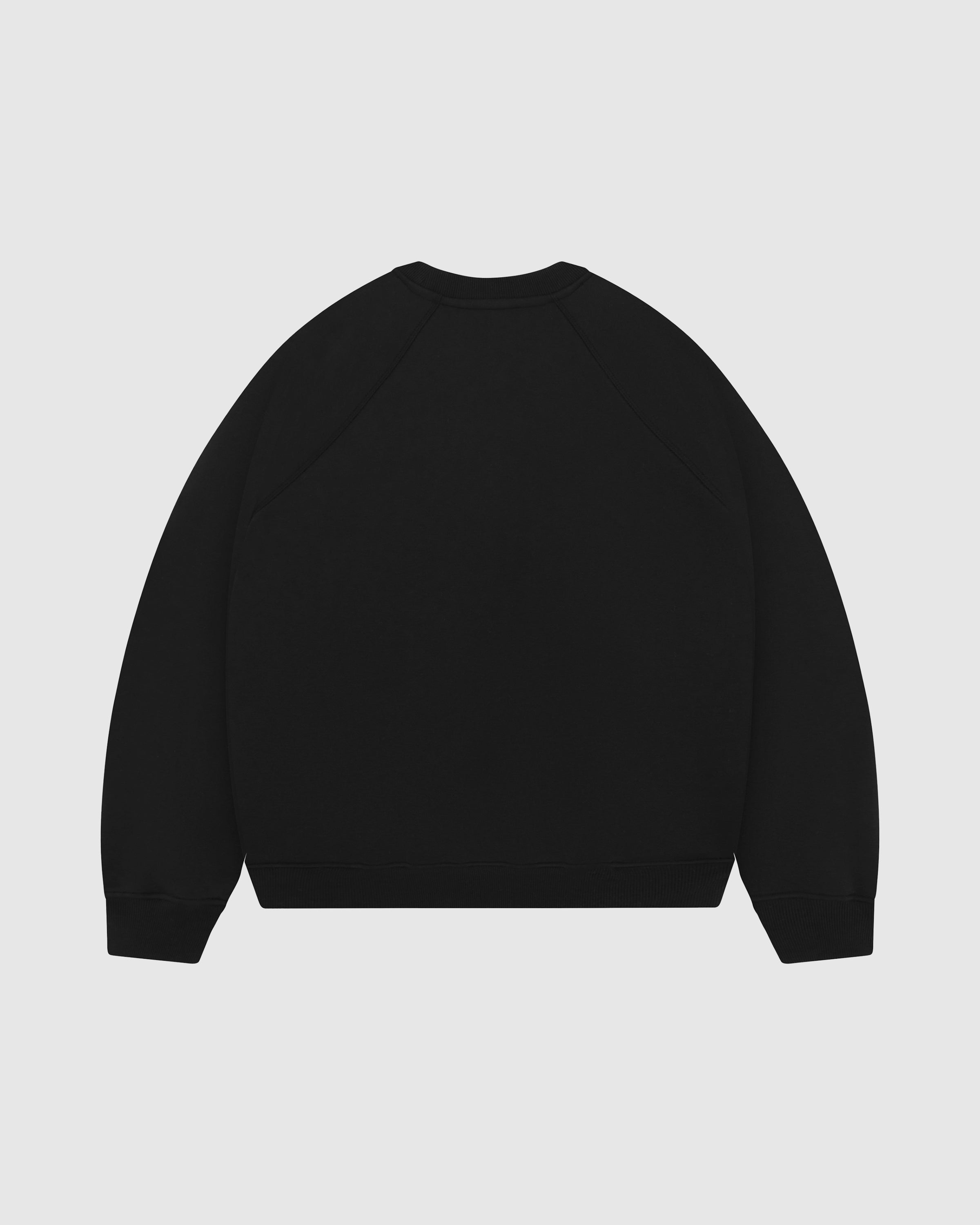 EVERYDAY JET BLACK CREWNECK