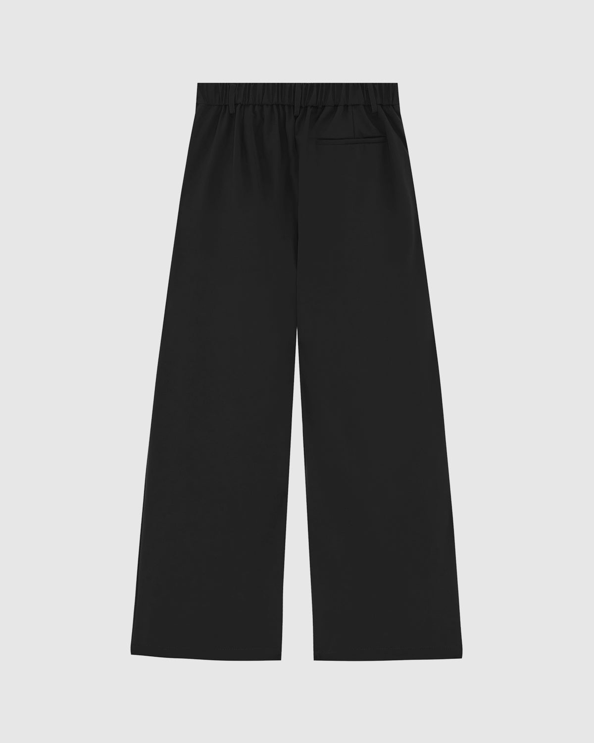 Jet Black Everyday Pleated Pants