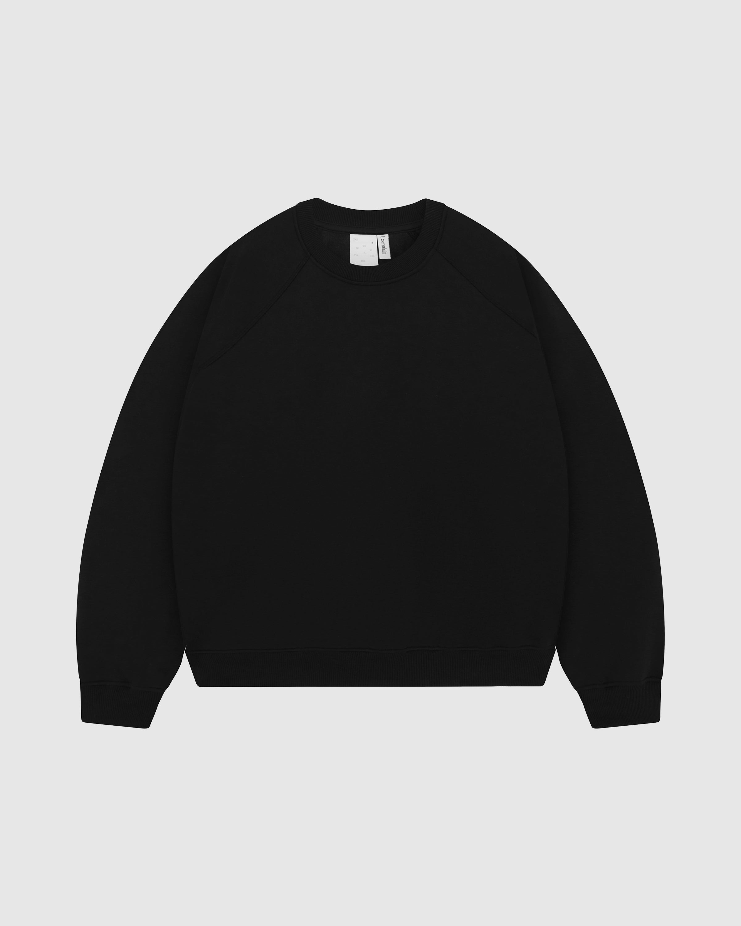 EVERYDAY JET BLACK CREWNECK