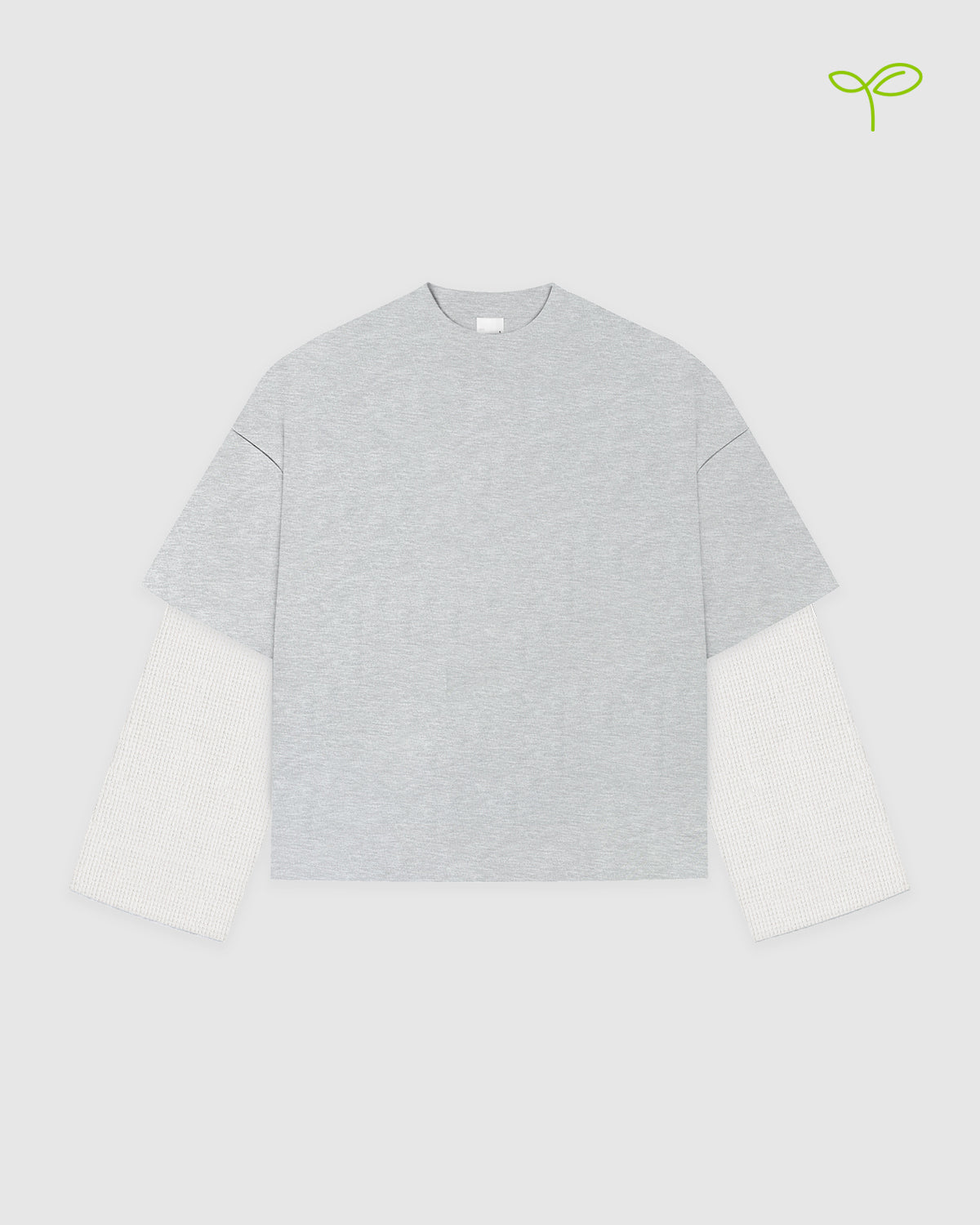Waffle Off White Double-Sleeve Tee