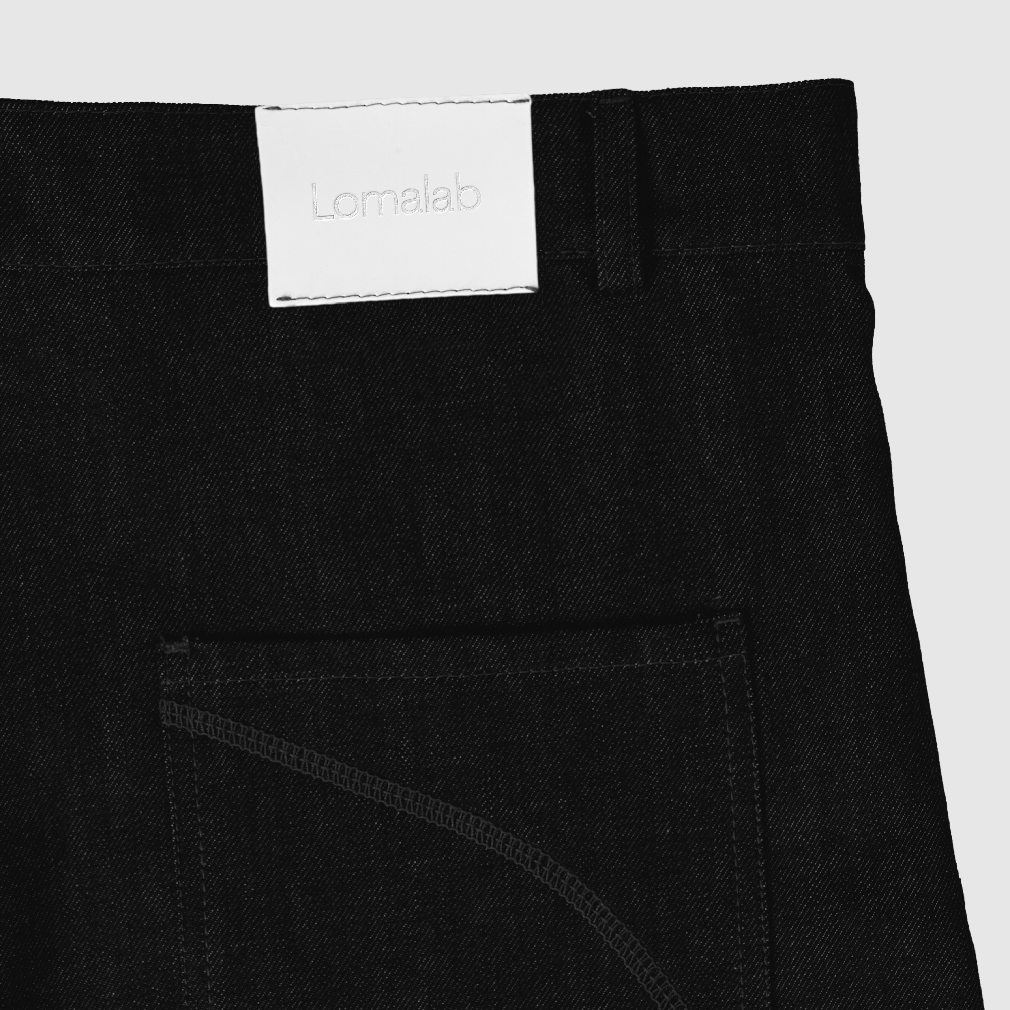 Everyday Jeans Raw Denim 01 - Jet Black