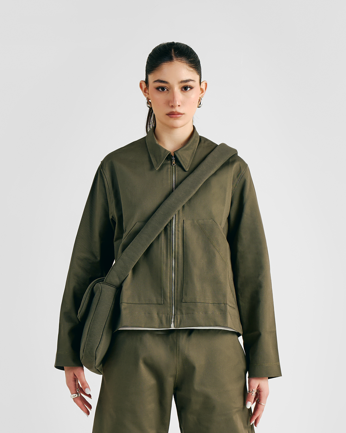 Work Jacket Military Green
