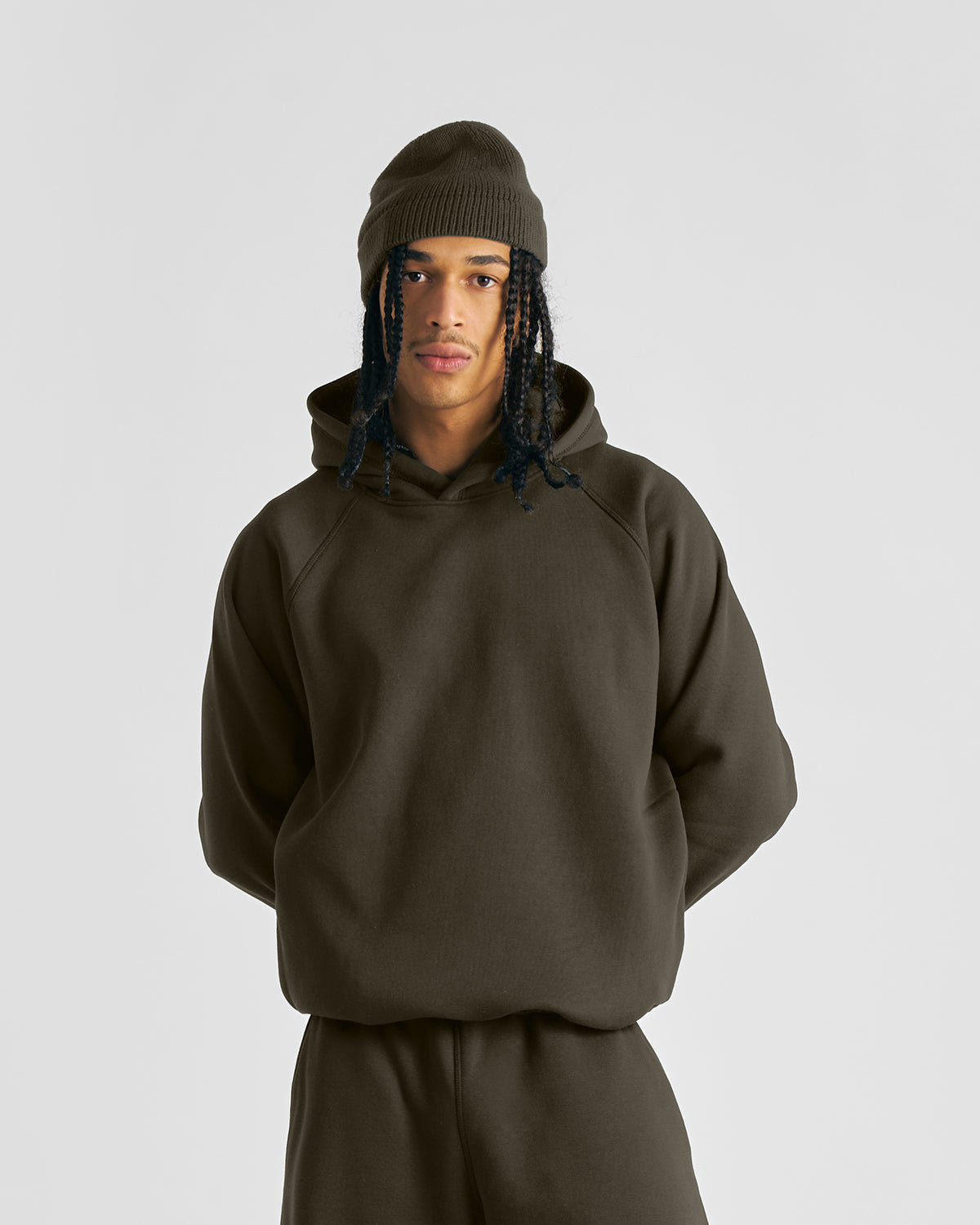 EVERYDAY MILITARY GREEN HOODIE