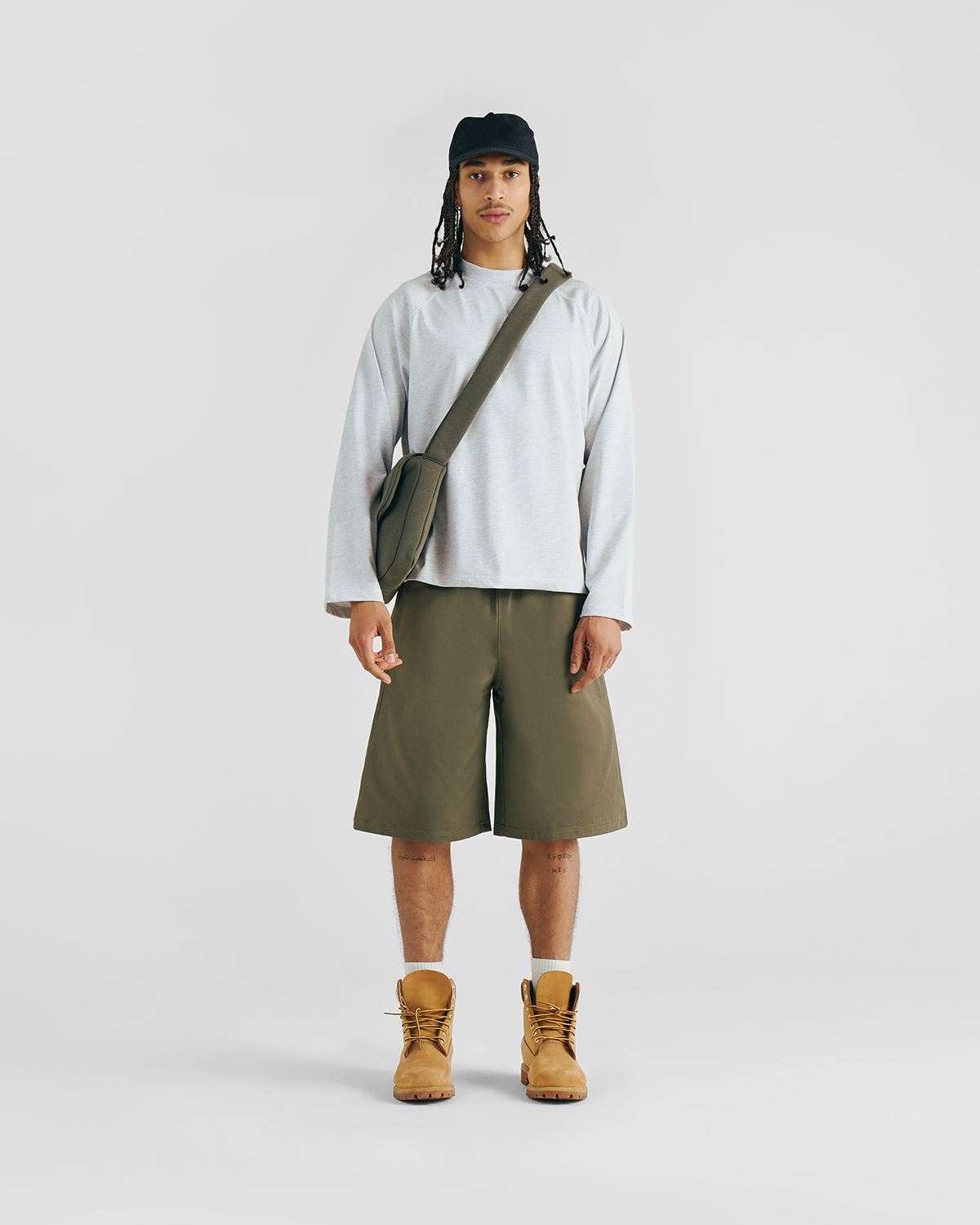 Pantaloni cargo verde militare per tutti i giorni