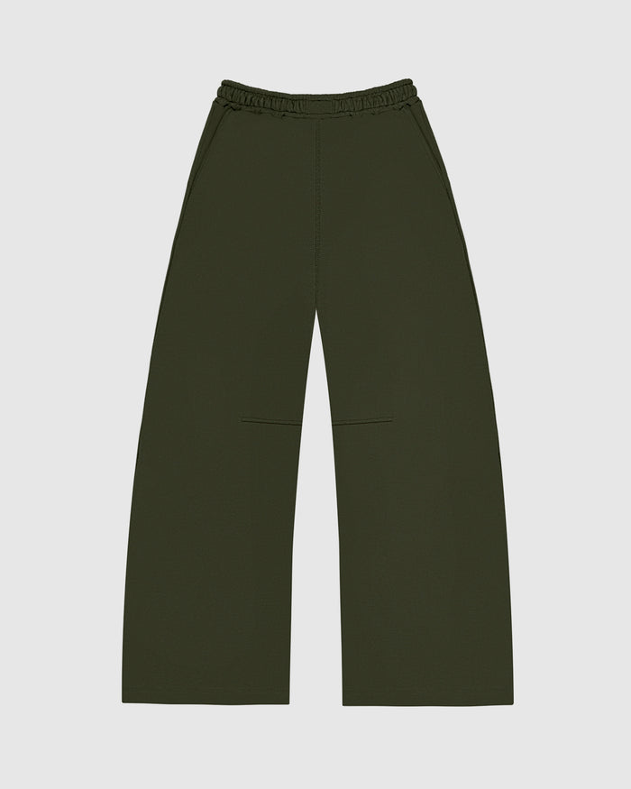 Military Green Arch Pants