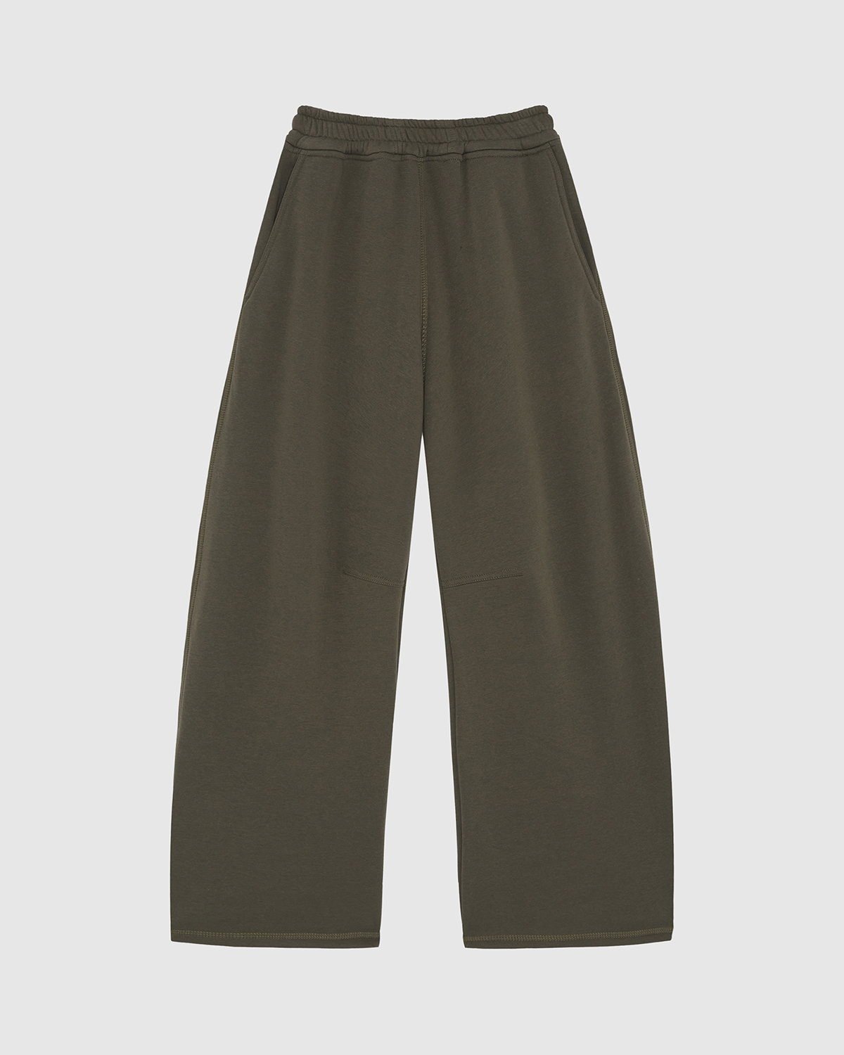 Premium 500gsm Military Green Sweatpants