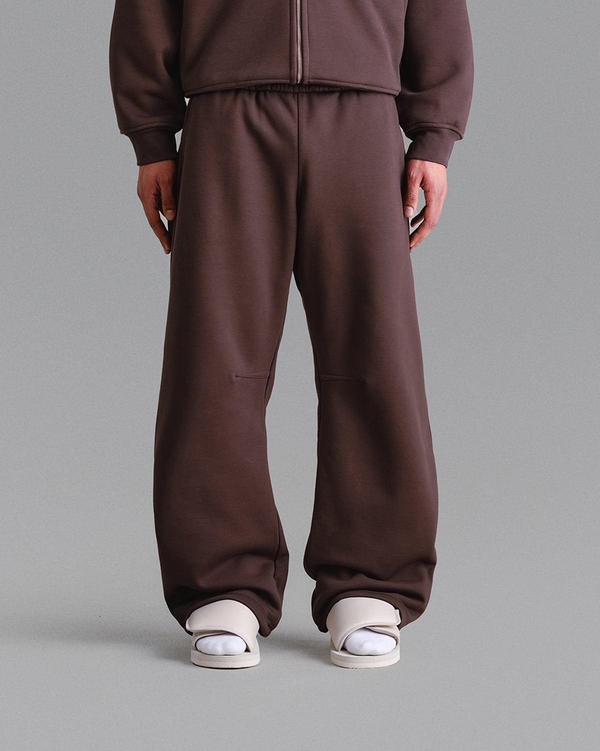 Premium 500gsm Mocha Brown Sweatpants