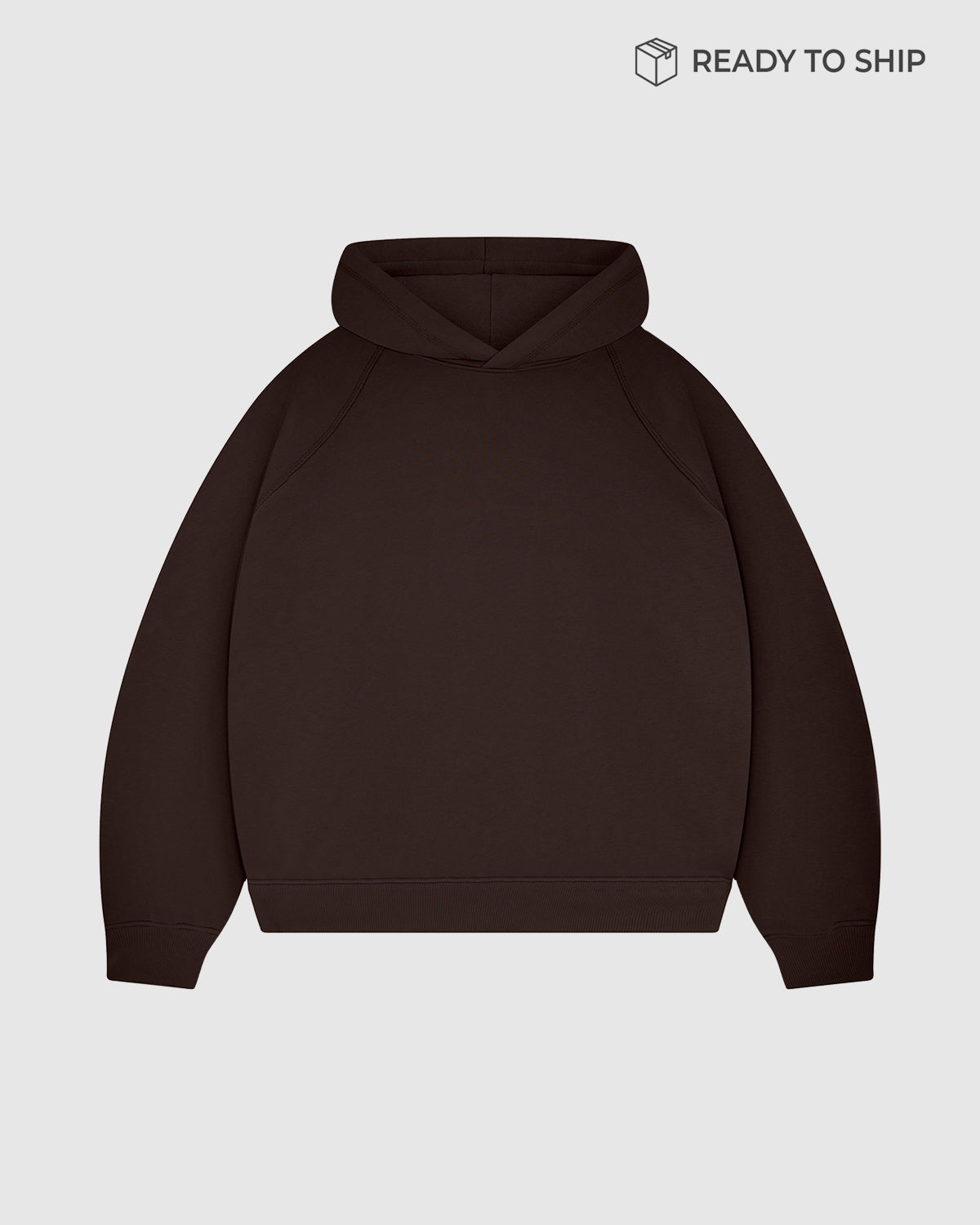 Premium 500gsm Mocha Brown Hoodie