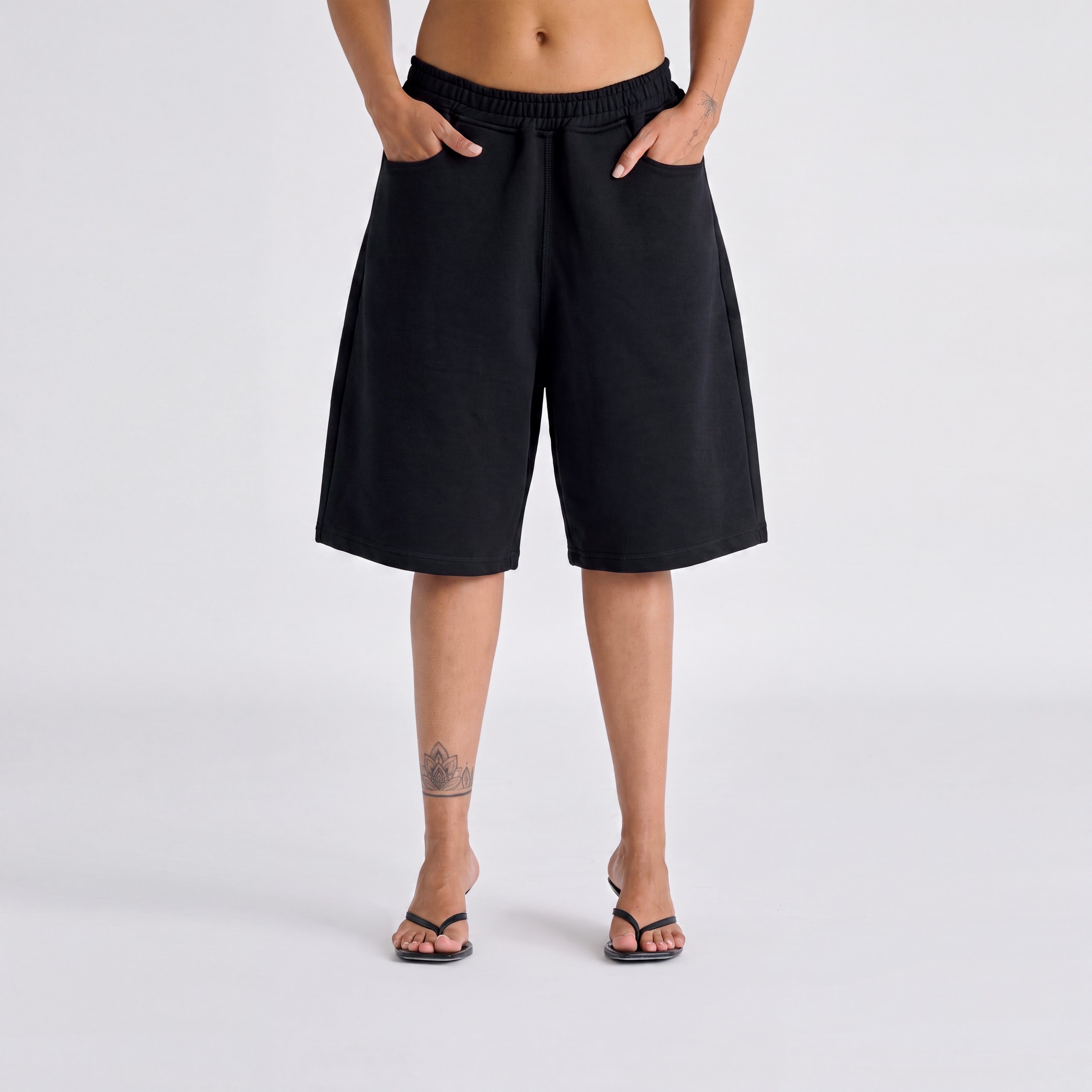 Everyday Cozy Shorts - Jet Black