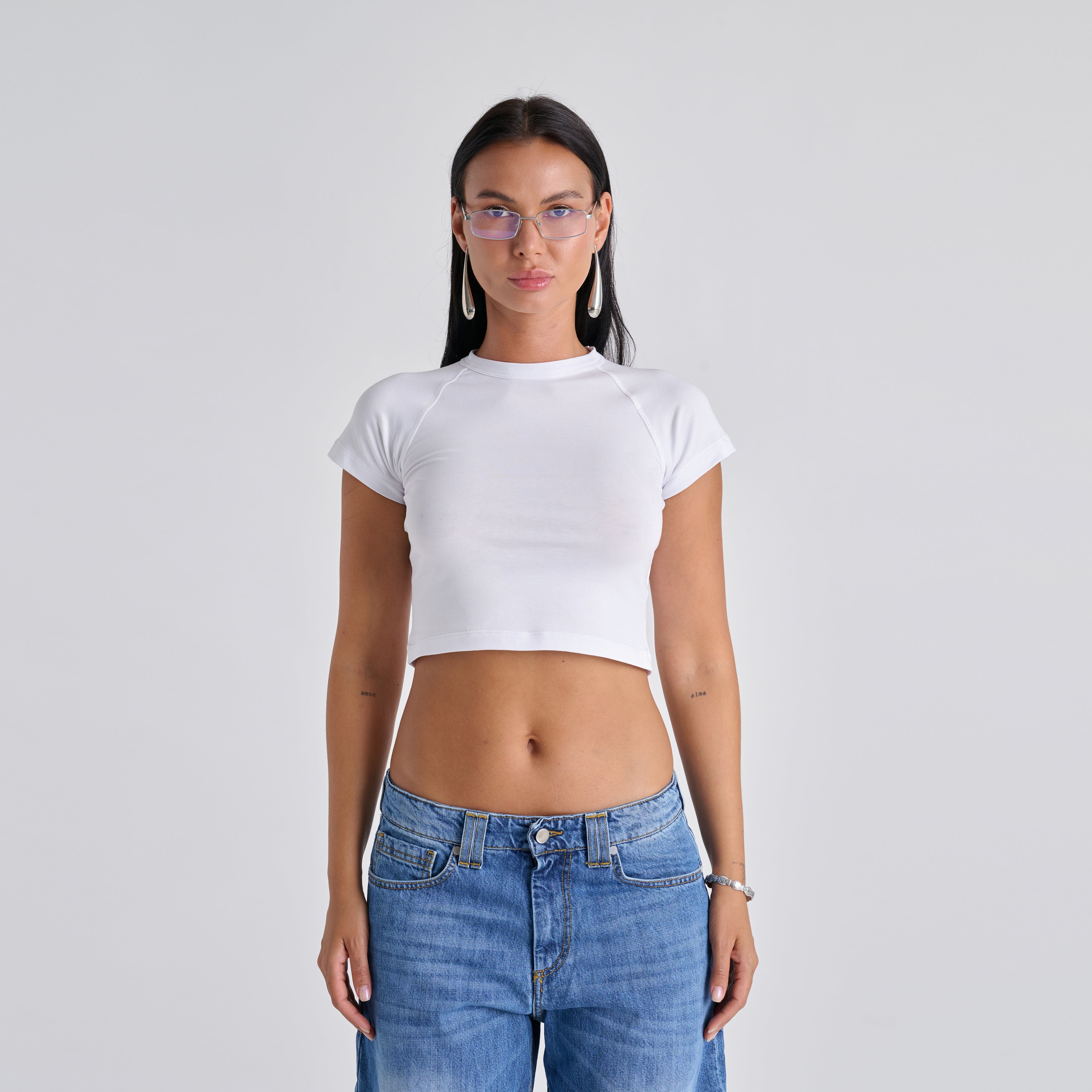 Baby Tee - Optical White