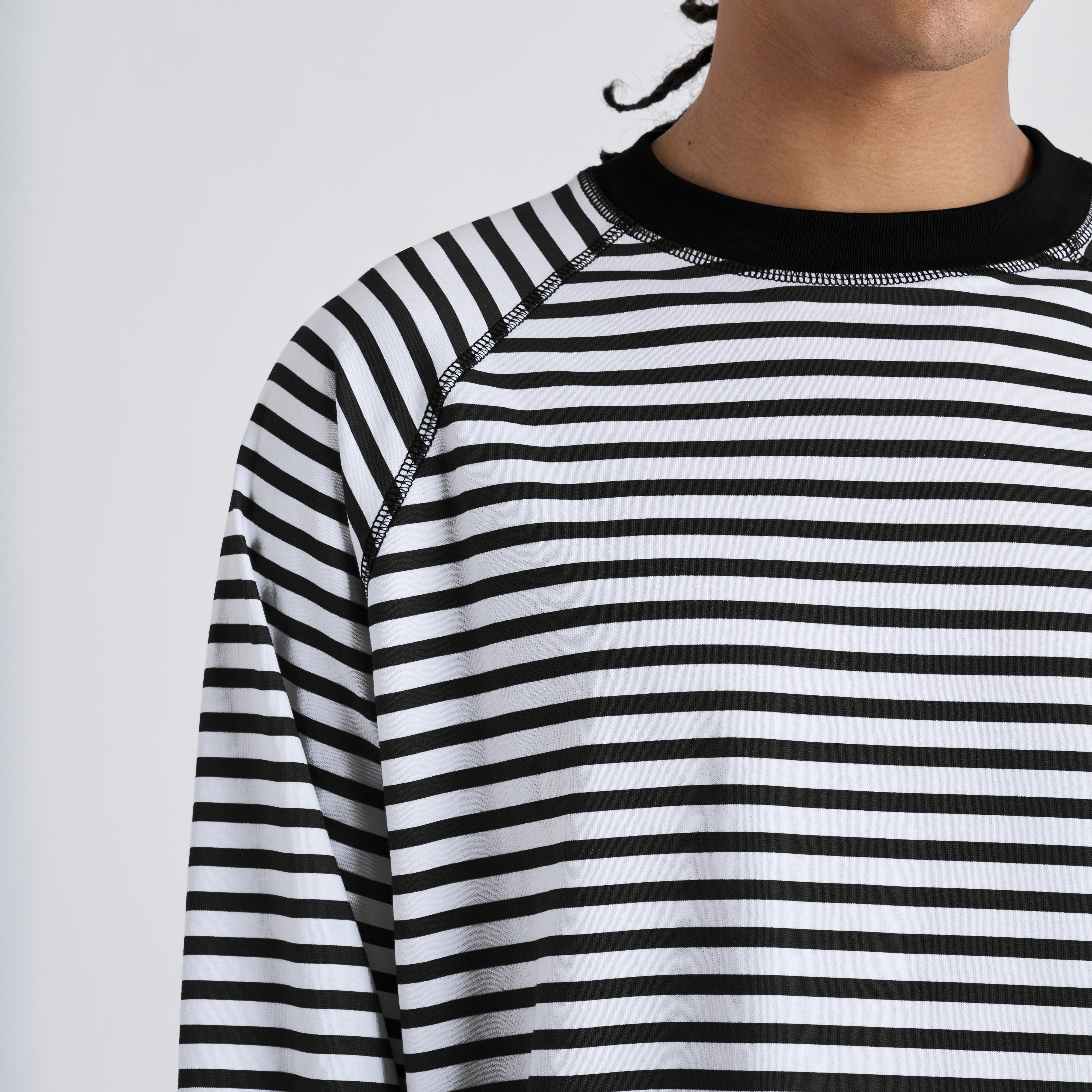 Stripes Longsleeve - Jet Black