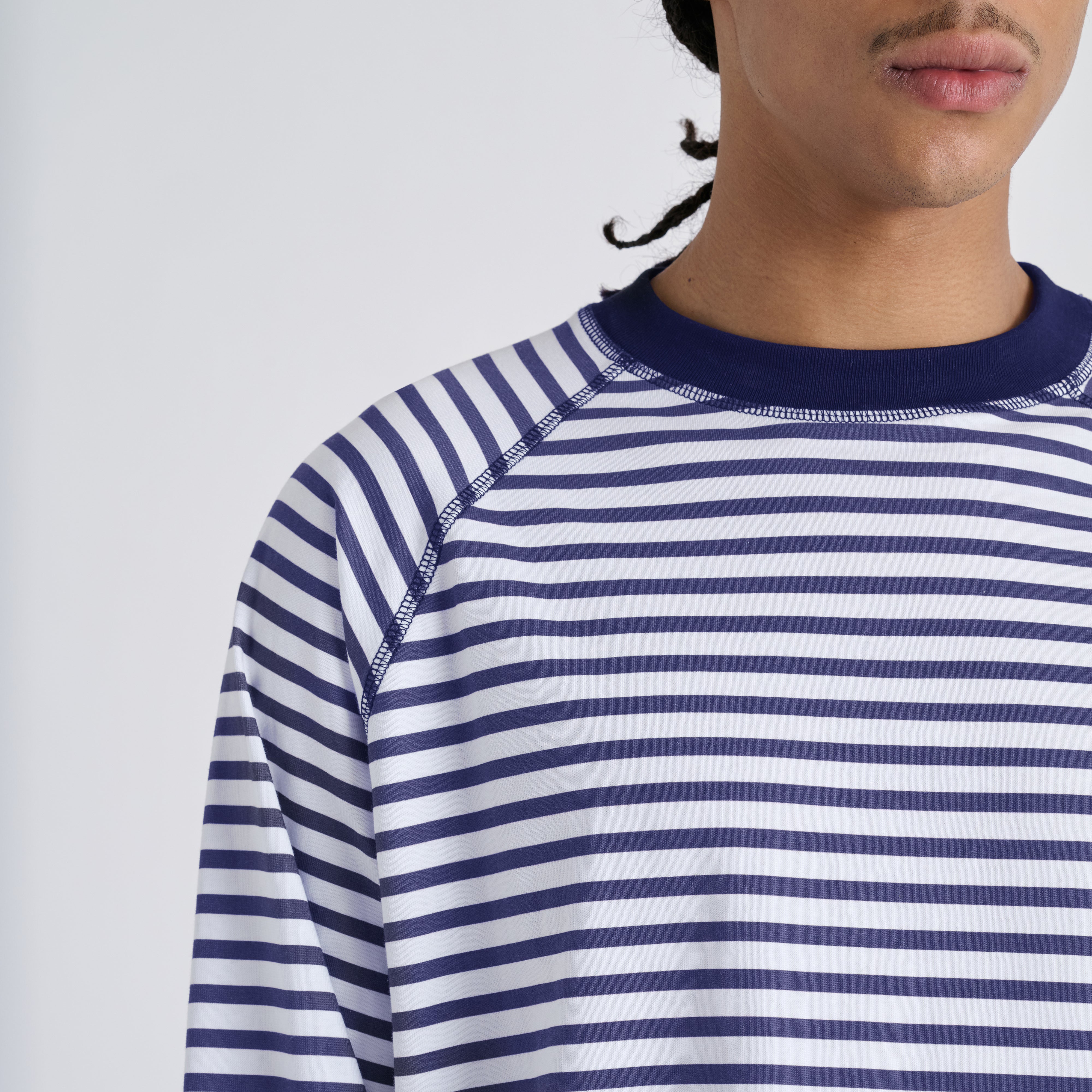 Stripes Longsleeve - Blue Navy