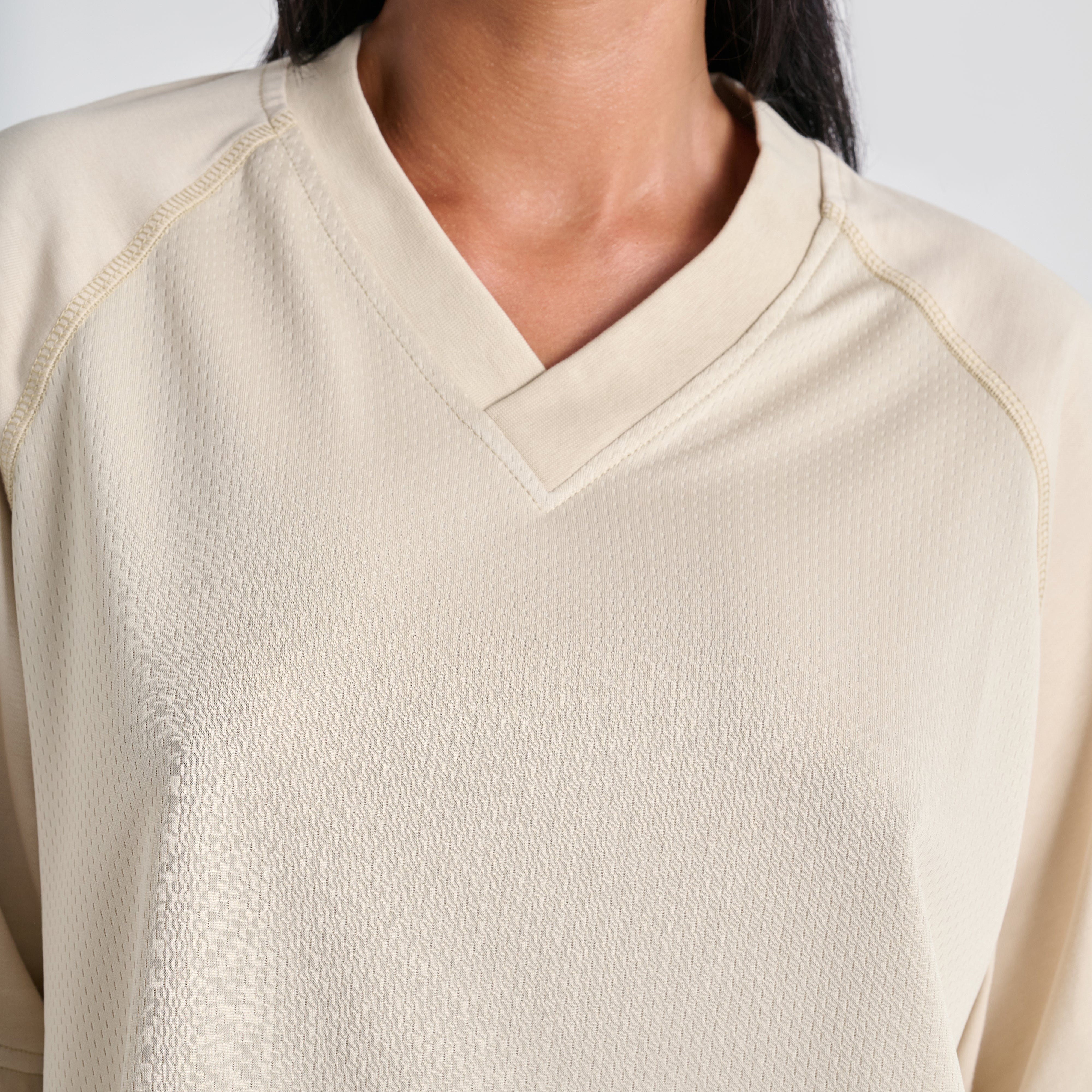 Mesh tee - Soft Sand
