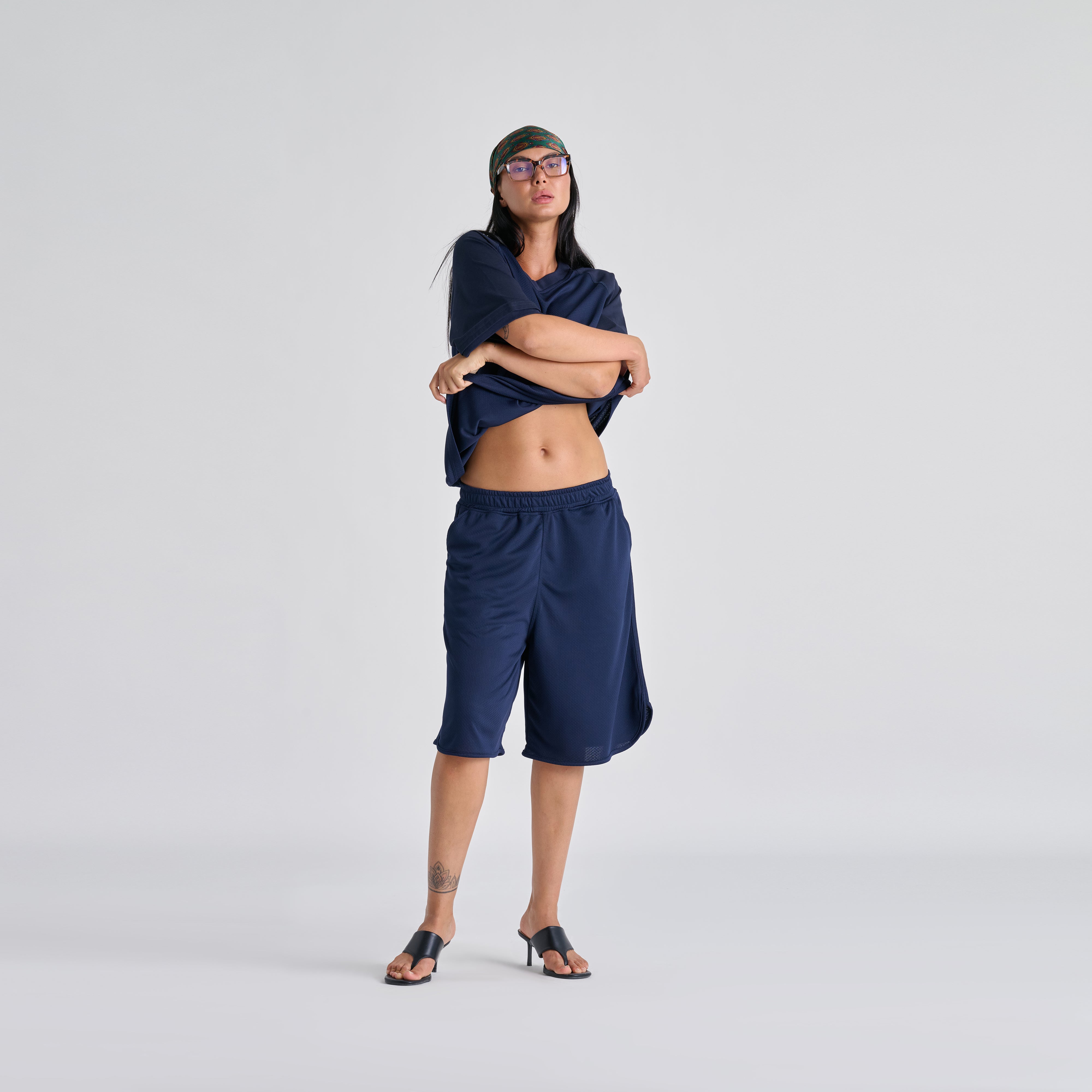 Mesh Shorts - Blue Navy