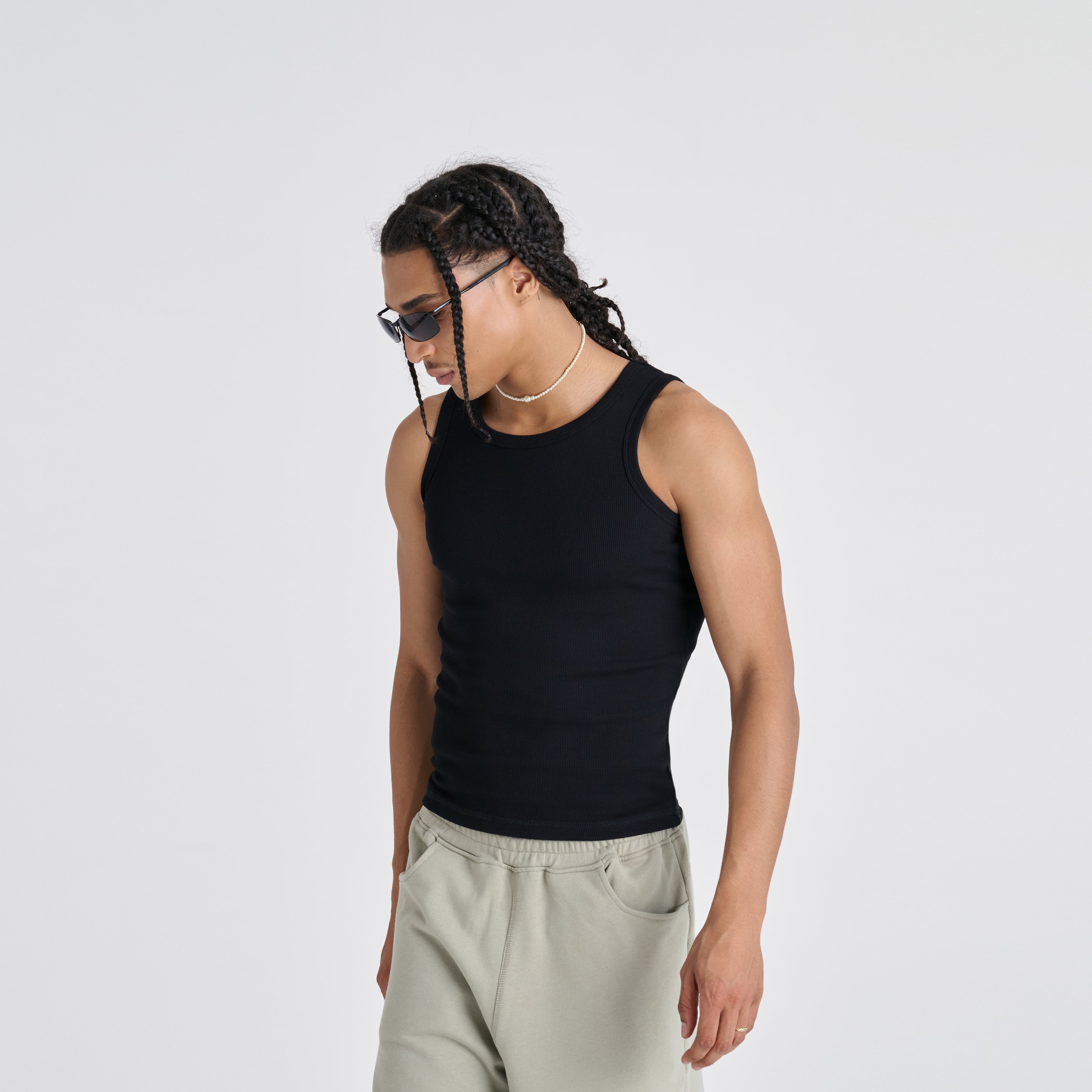 Tank Top - Jet Black