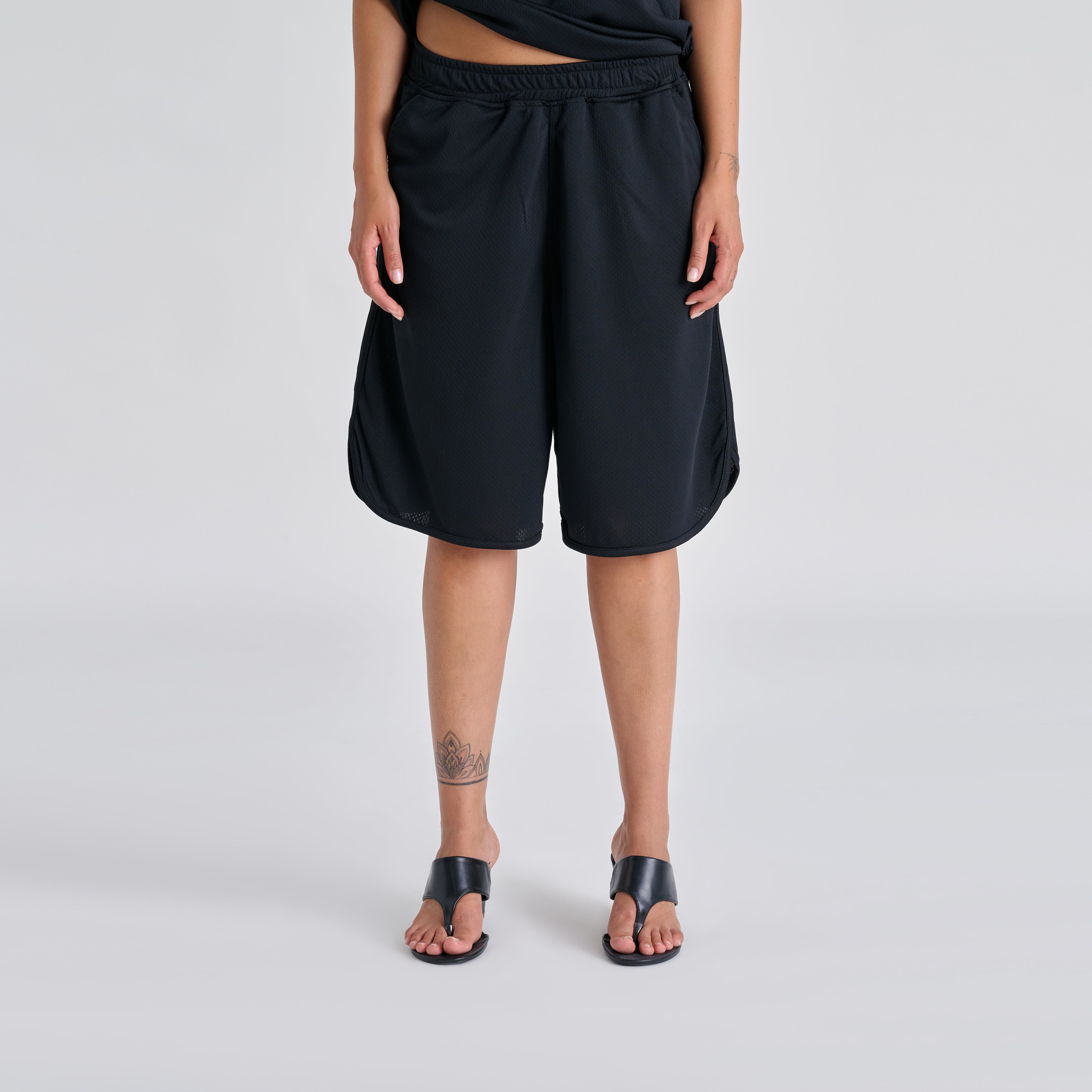 Mesh Shorts - Jet Black