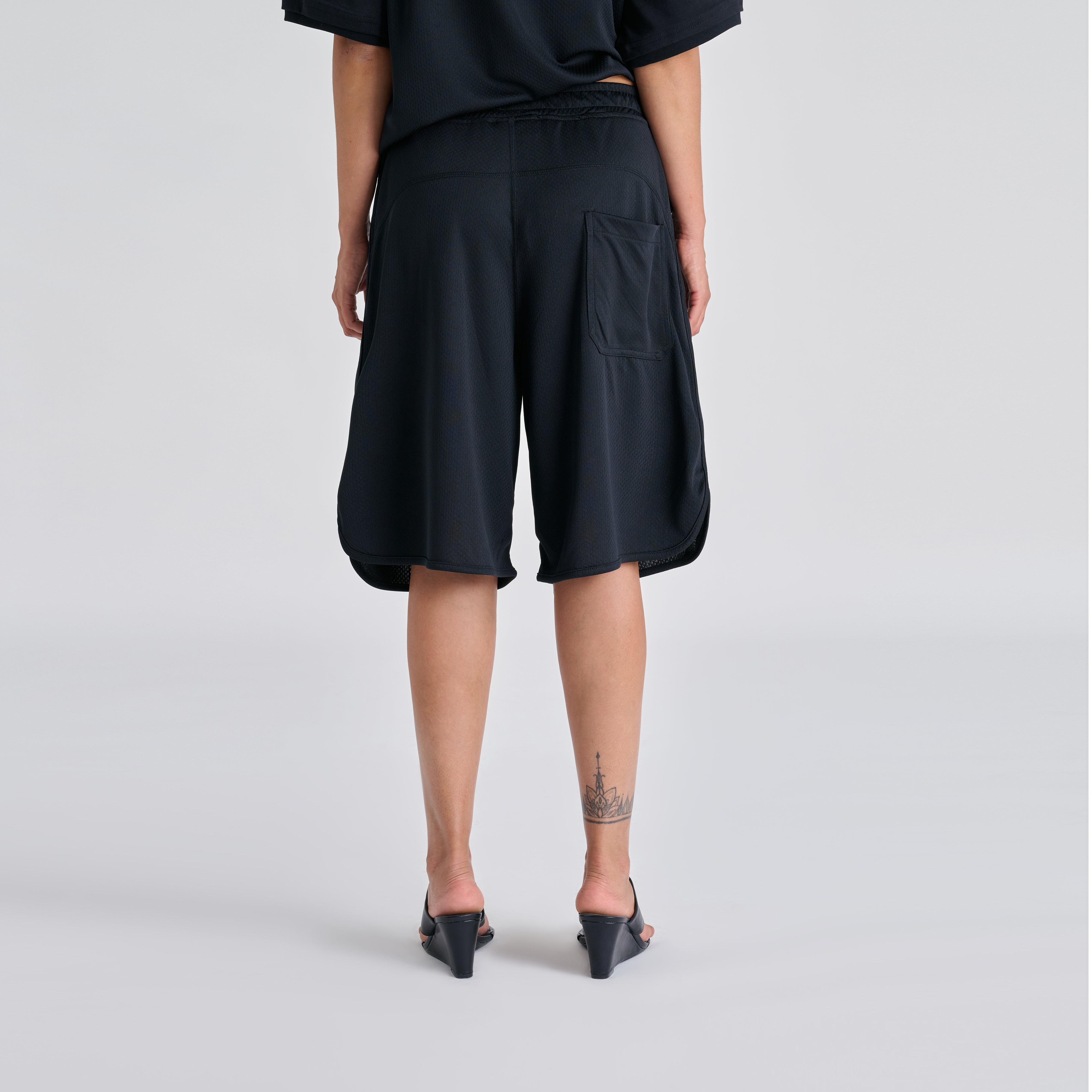Mesh Shorts - Jet Black