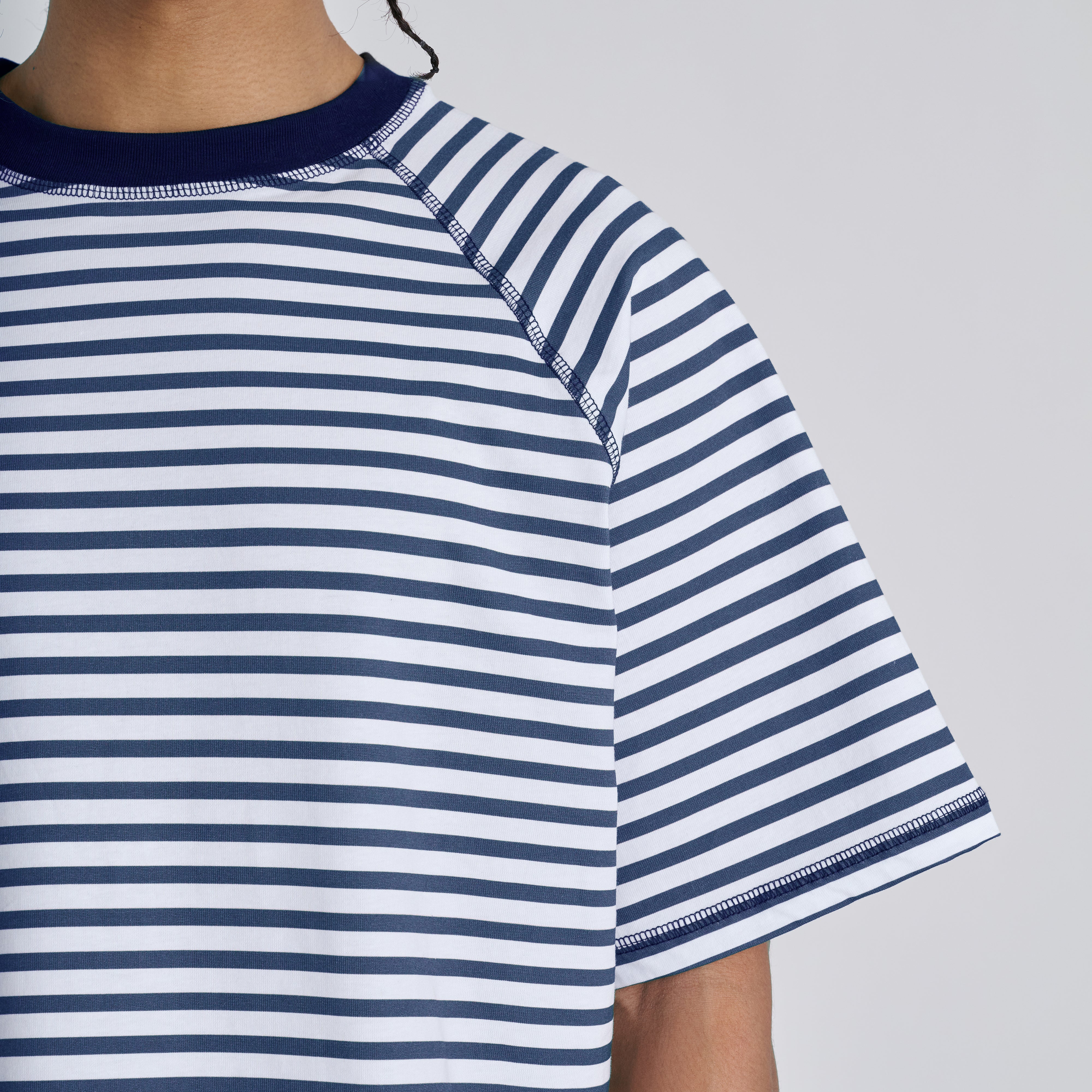 Stripes Tee - Blue Navy