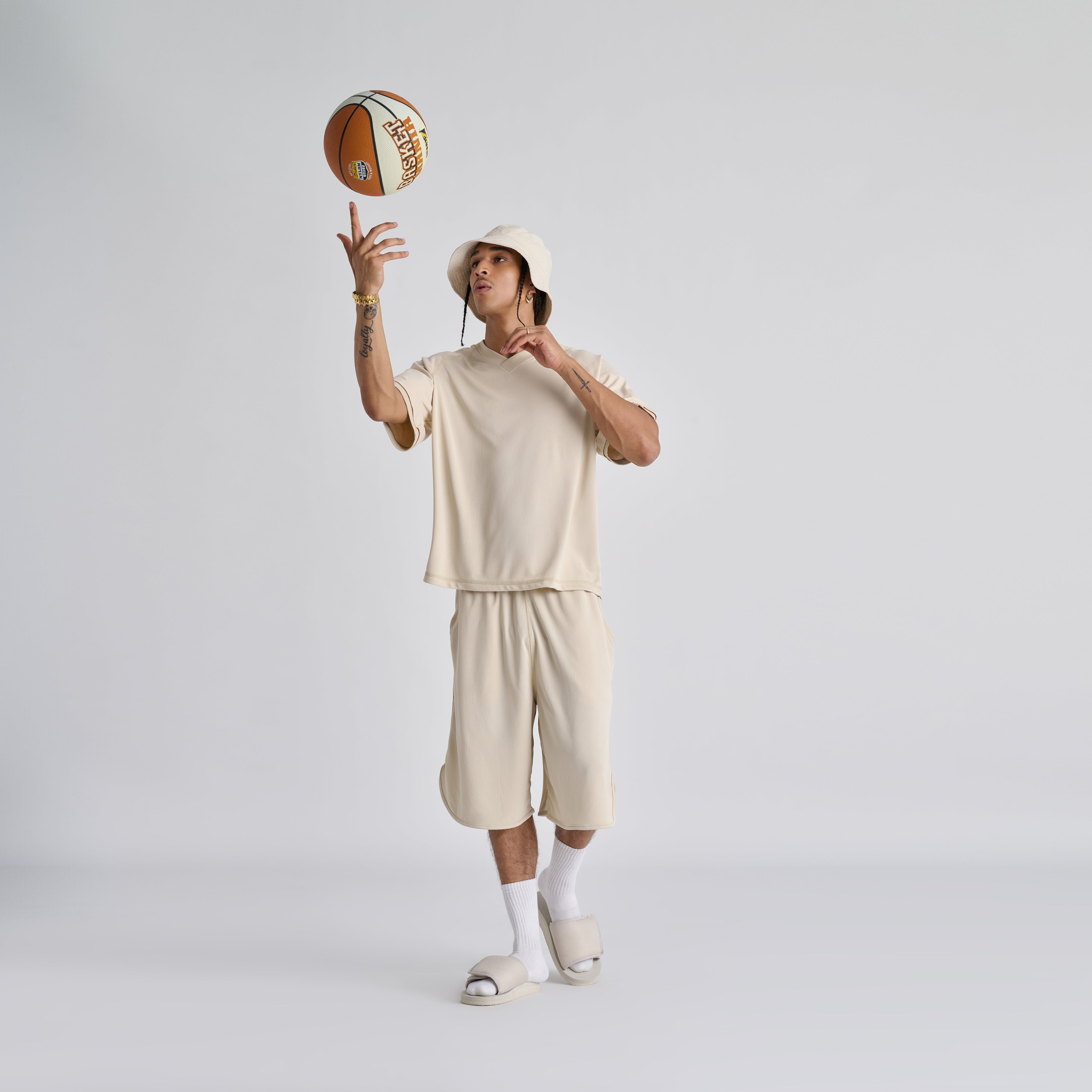 Mesh Shorts - Soft Sand