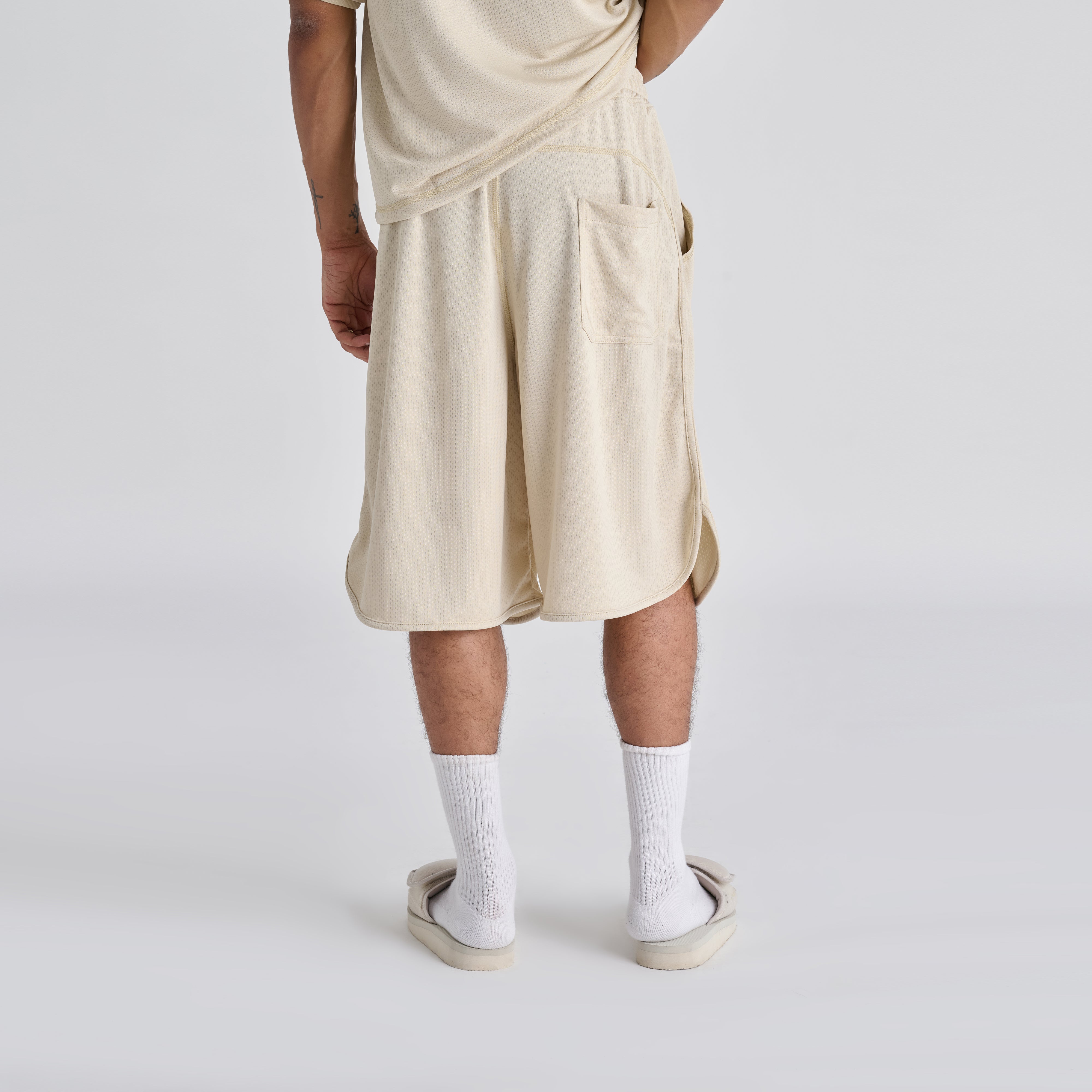Mesh Shorts - Soft Sand