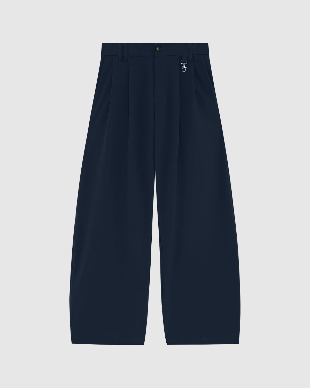 CANVAS PLEATED PANTS