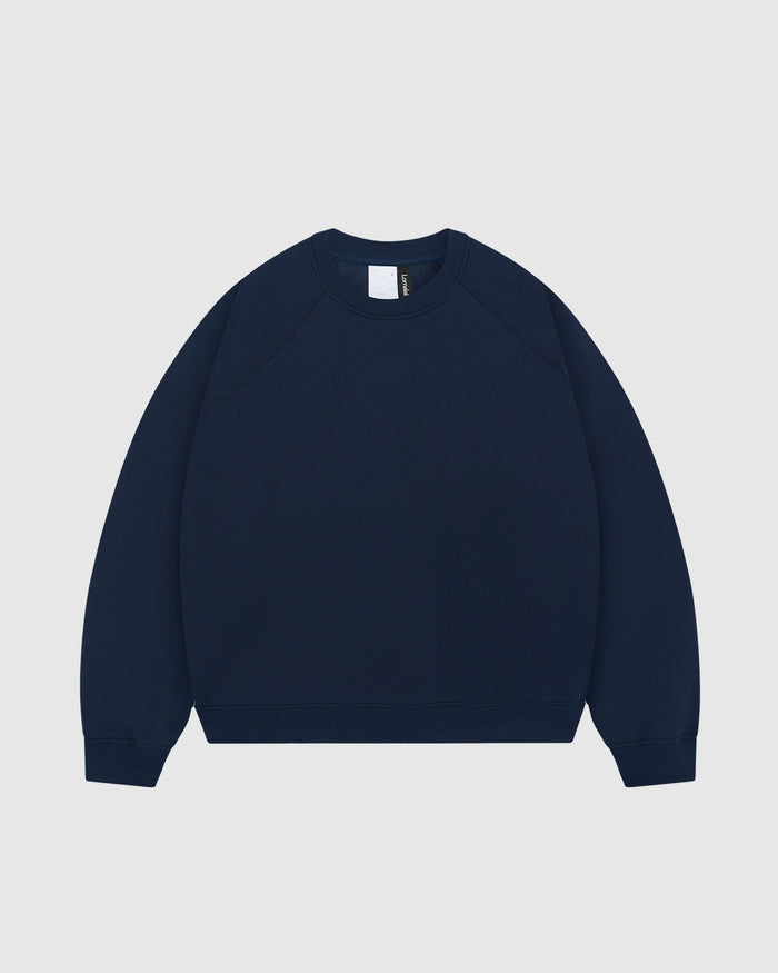 Premium 500gsm Navy Blue Crewneck
