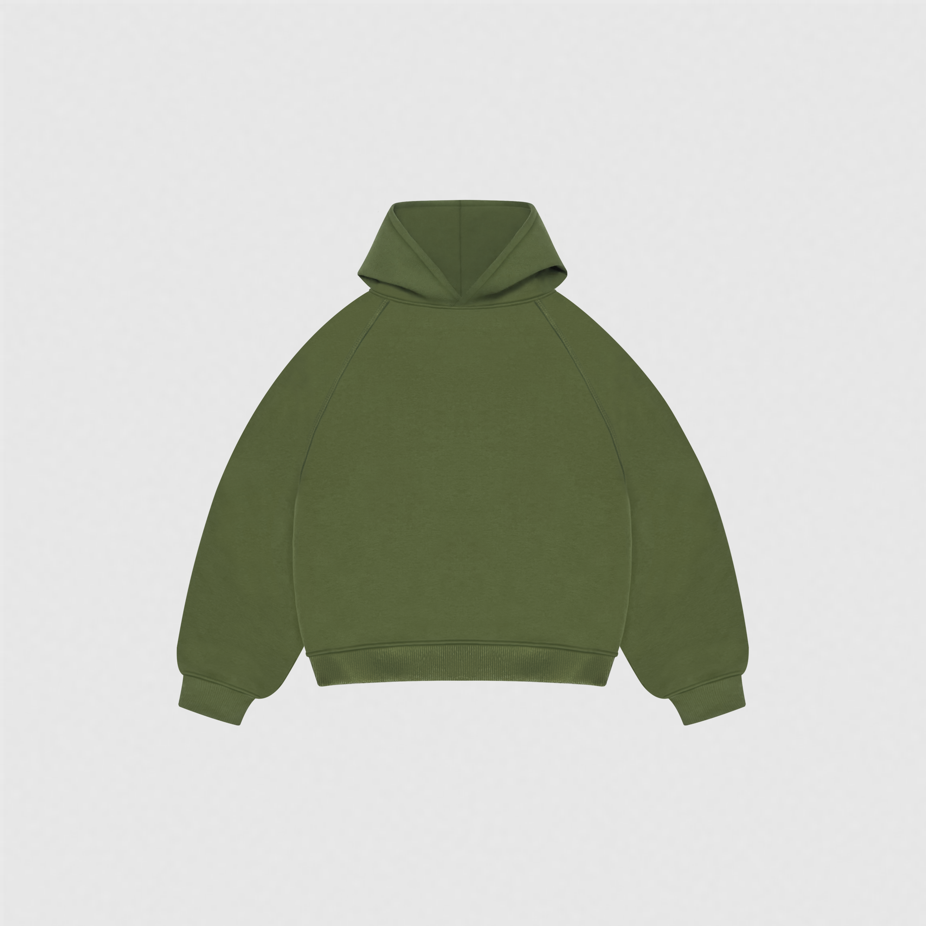 EVERYDAY OLIVE GREEN HOODIE-Hoodie-Lomalab-2X-SMALL-Green-Lomalab