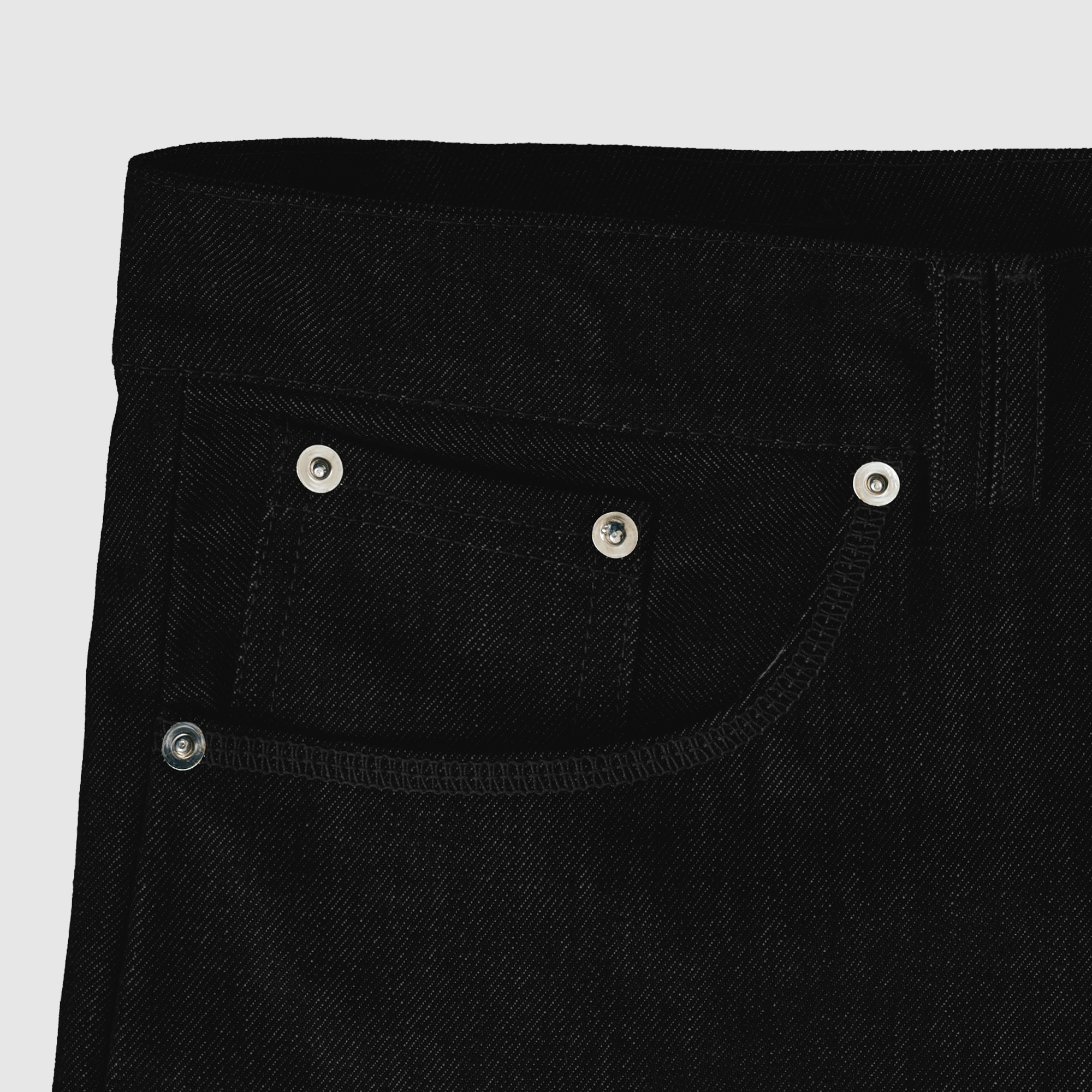 Everyday Jeans Raw Denim 01 - Jet Black