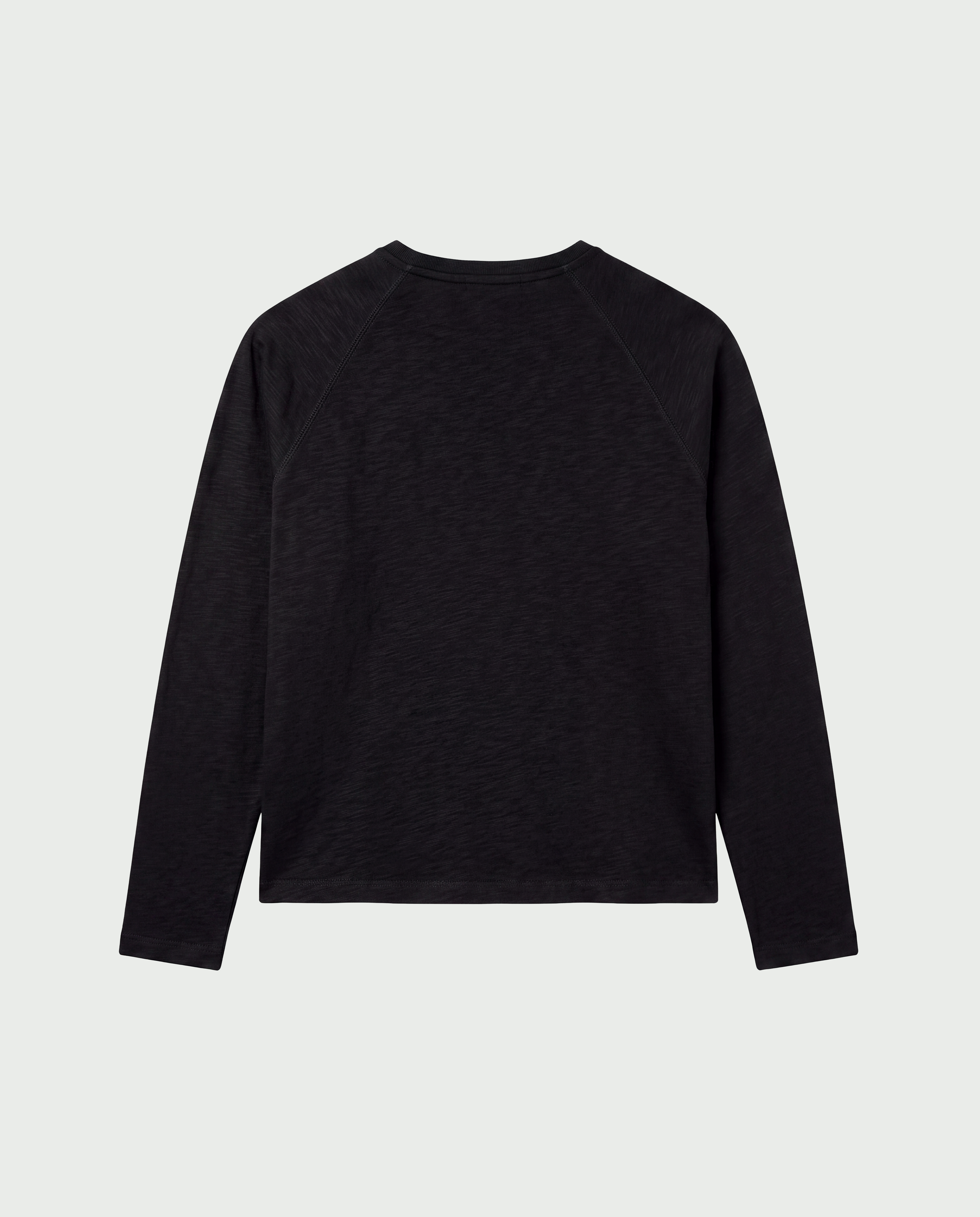 Henley Longsleeve - Jet Black