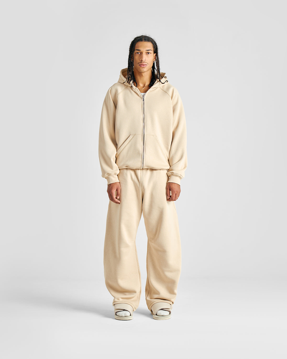 EVERYDAY SOFT SAND ZIP HOODIE